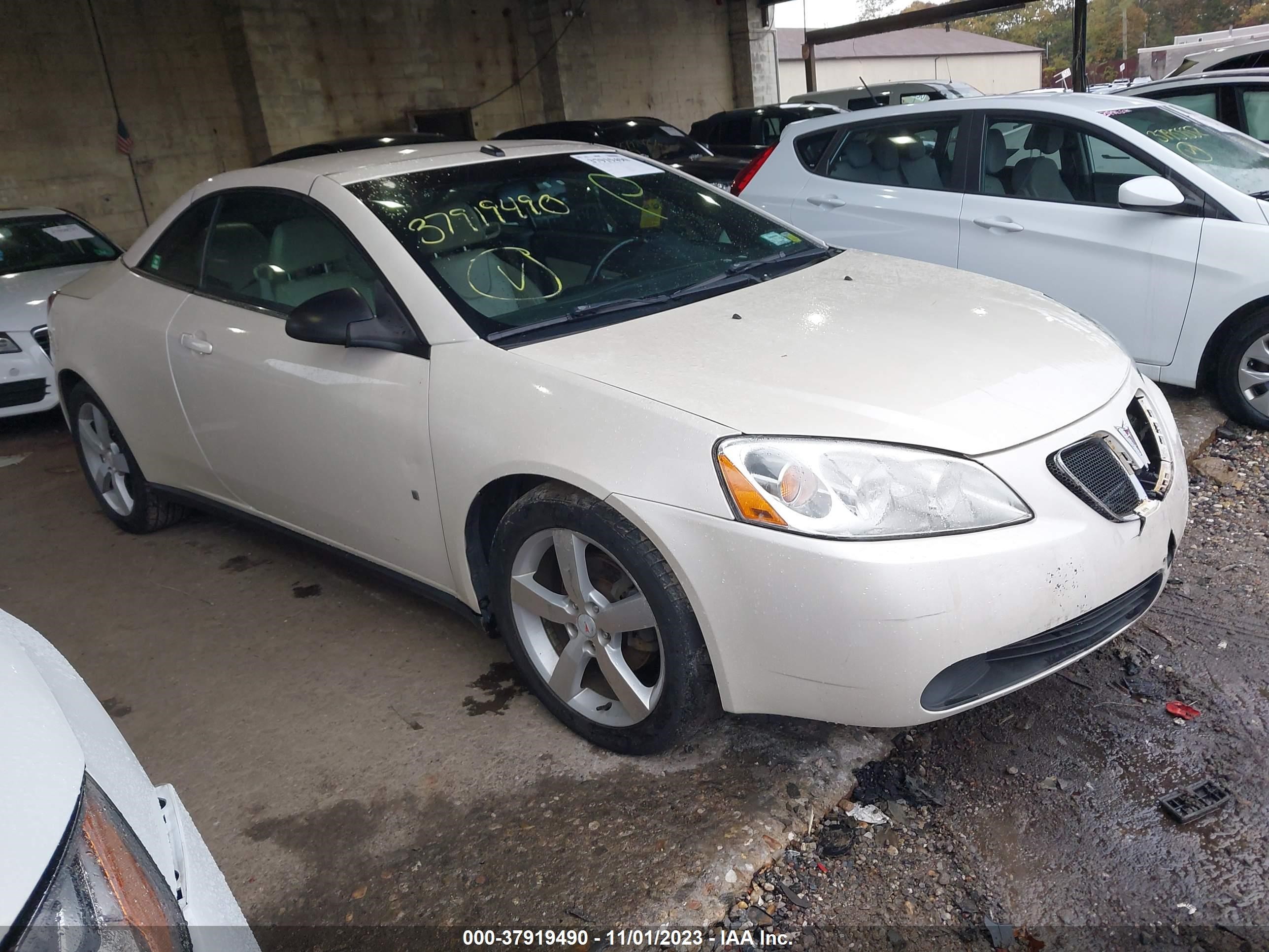 PONTIAC G6 2008 1g2zh36n384252483