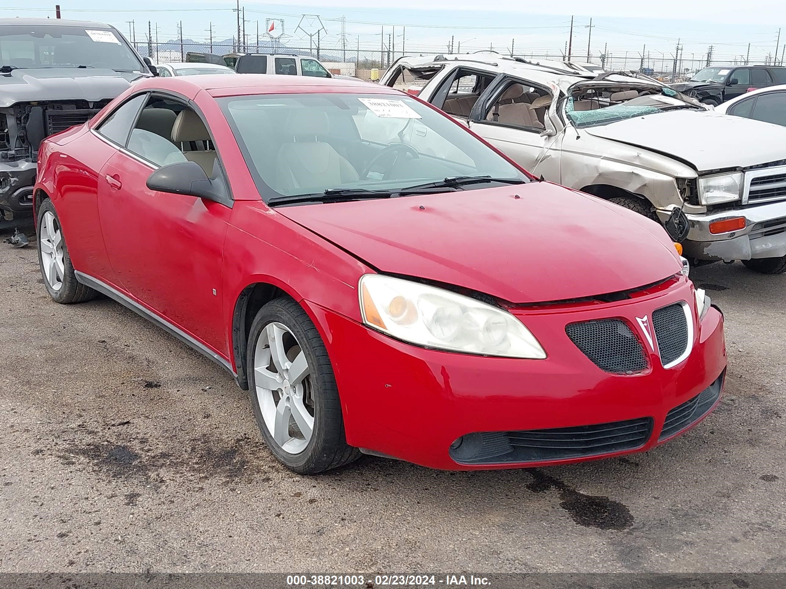 PONTIAC G6 2007 1g2zh36n474135073