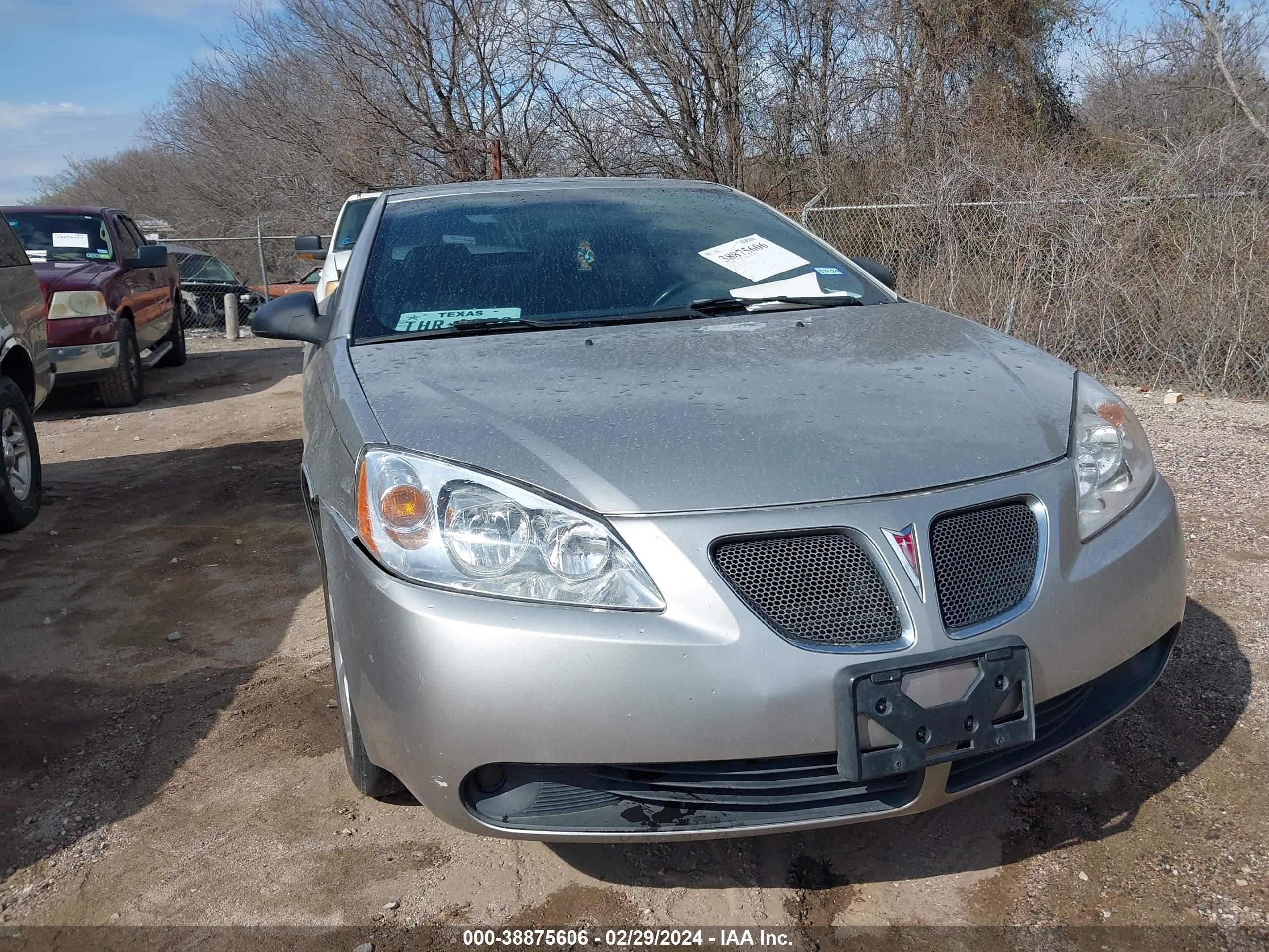 PONTIAC G6 2007 1g2zh36n774264859