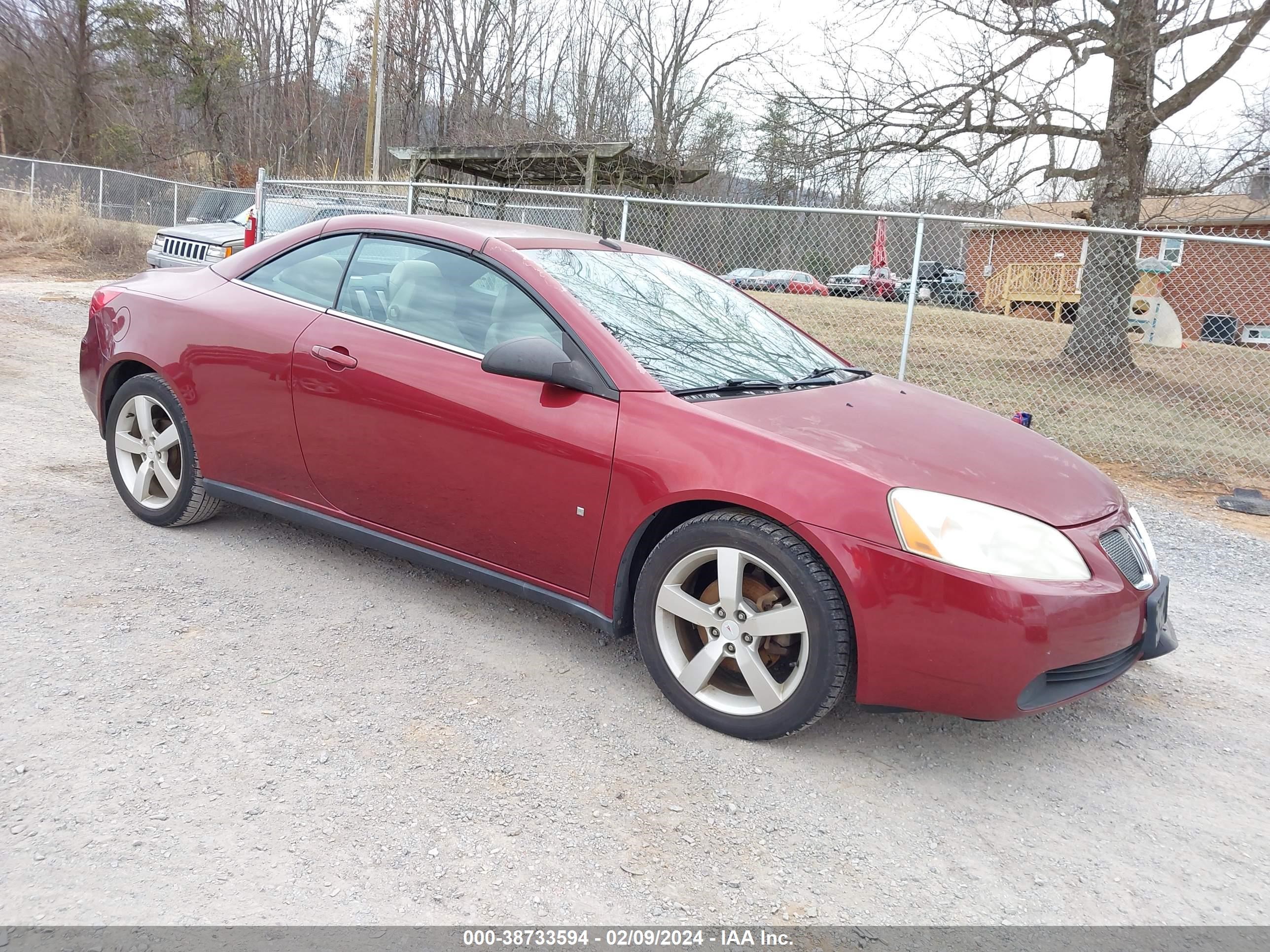 PONTIAC G6 2009 1g2zh36nx94128647