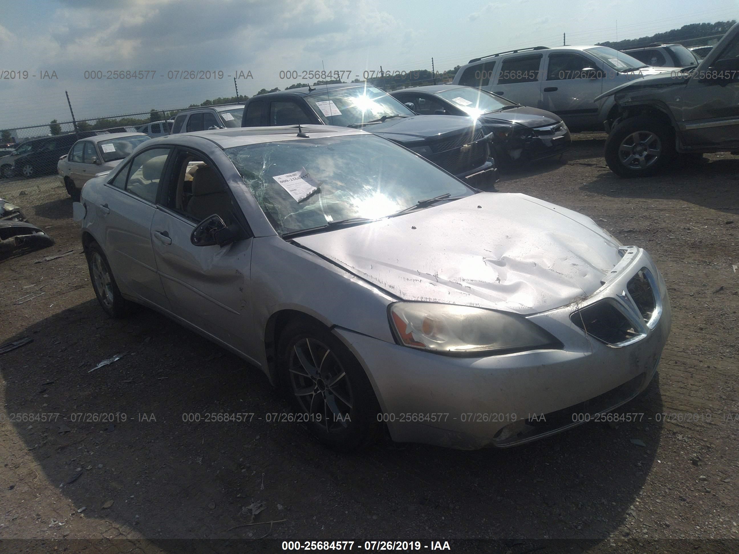 PONTIAC G6 2005 1g2zh528154109734