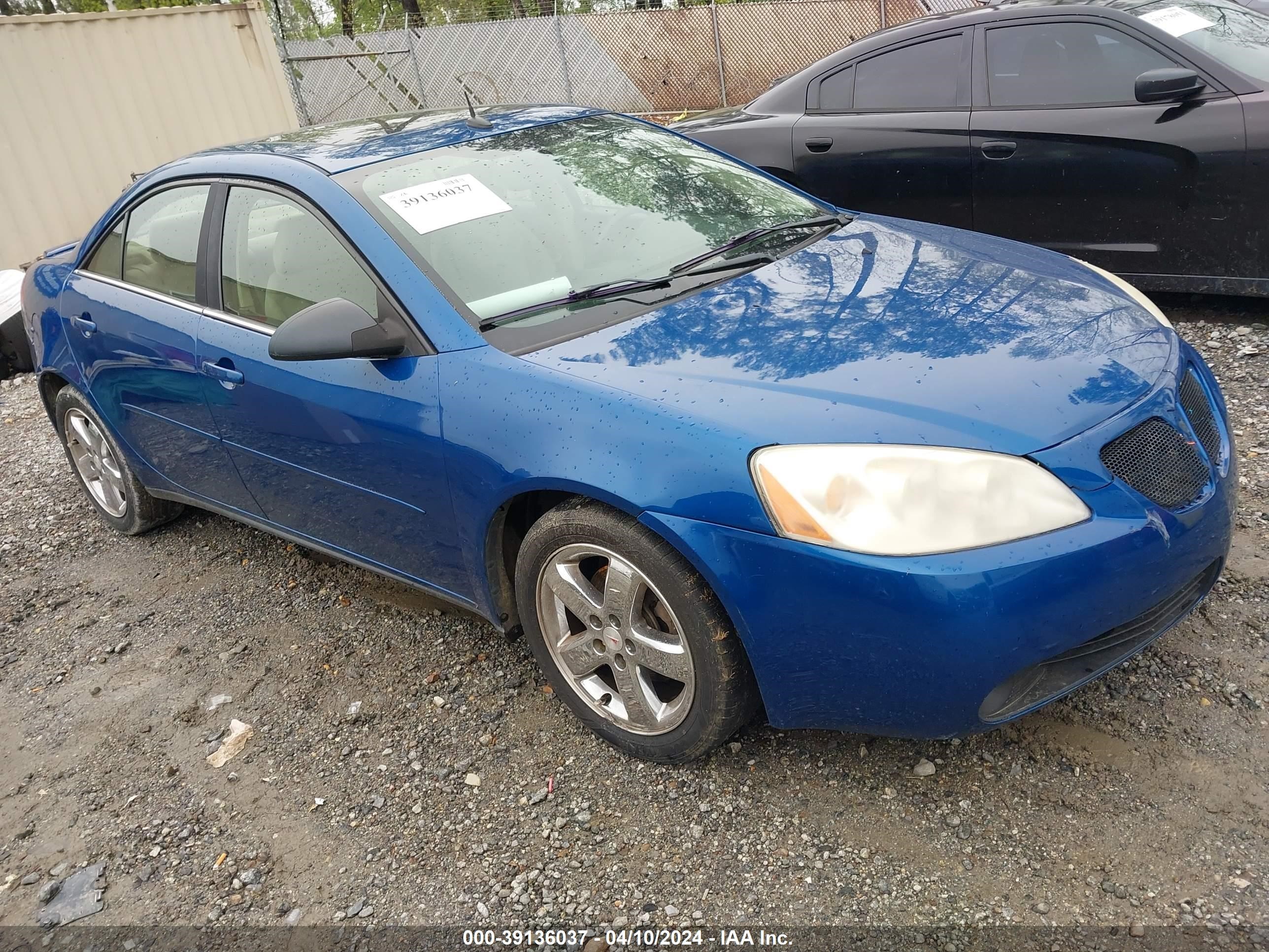 PONTIAC G6 2005 1g2zh528454157809