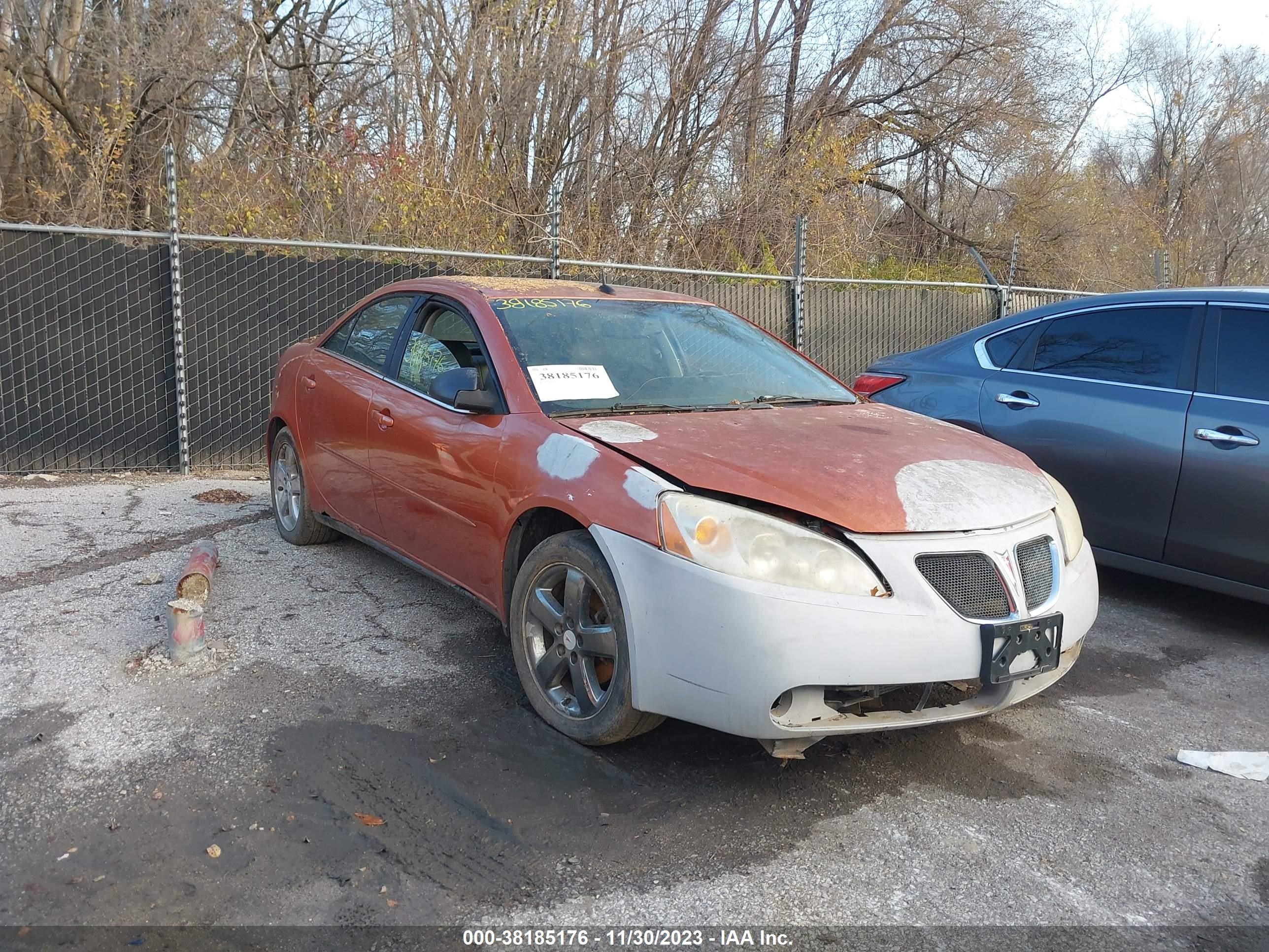 PONTIAC G6 2005 1g2zh528754126067