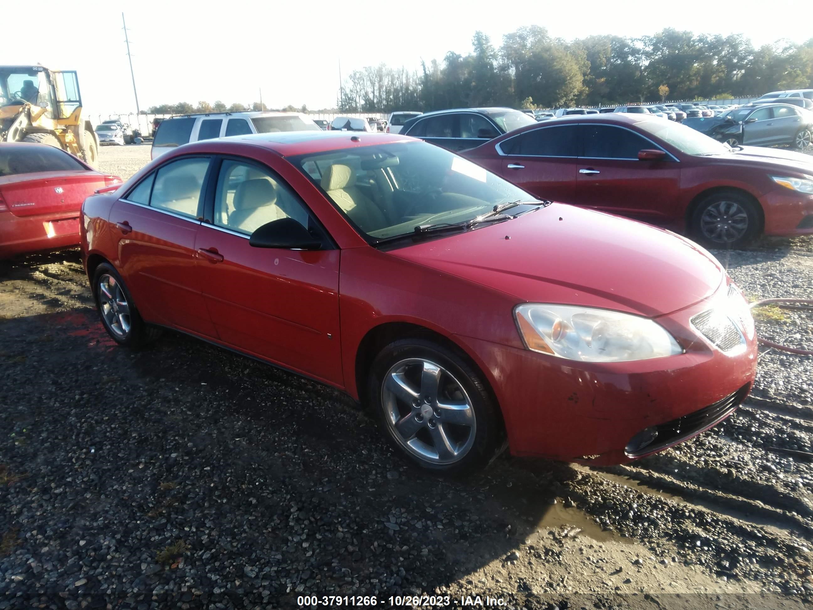 PONTIAC G6 2006 1g2zh558964112233