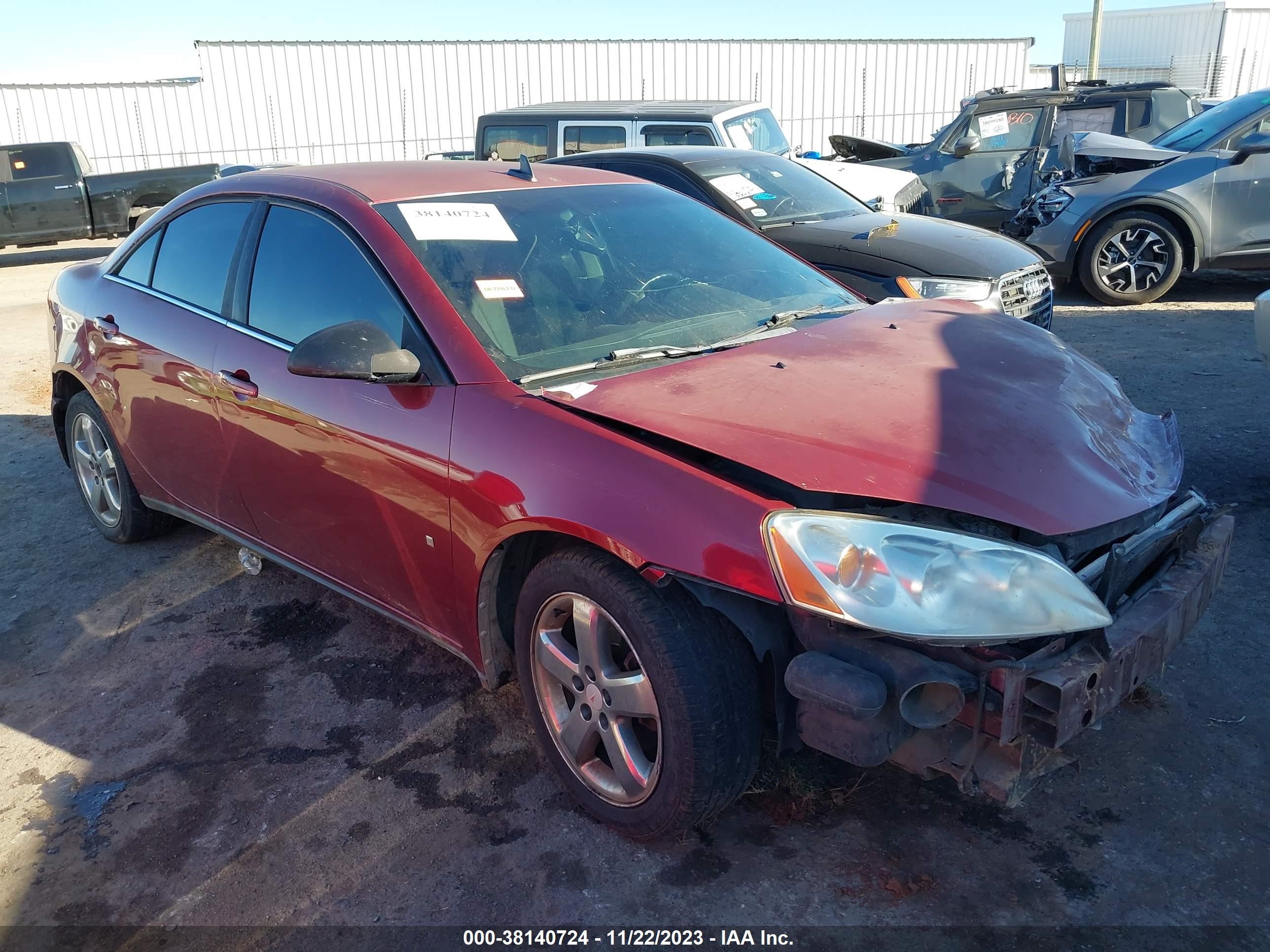 PONTIAC G6 2008 1g2zh57n284239850