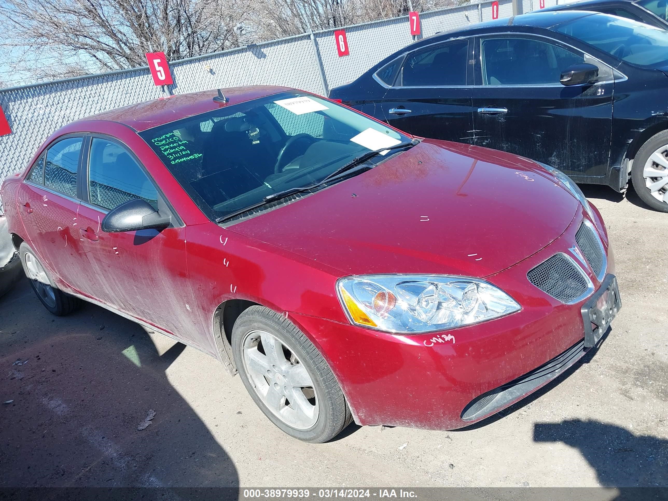 PONTIAC G6 2008 1g2zh57n384282819