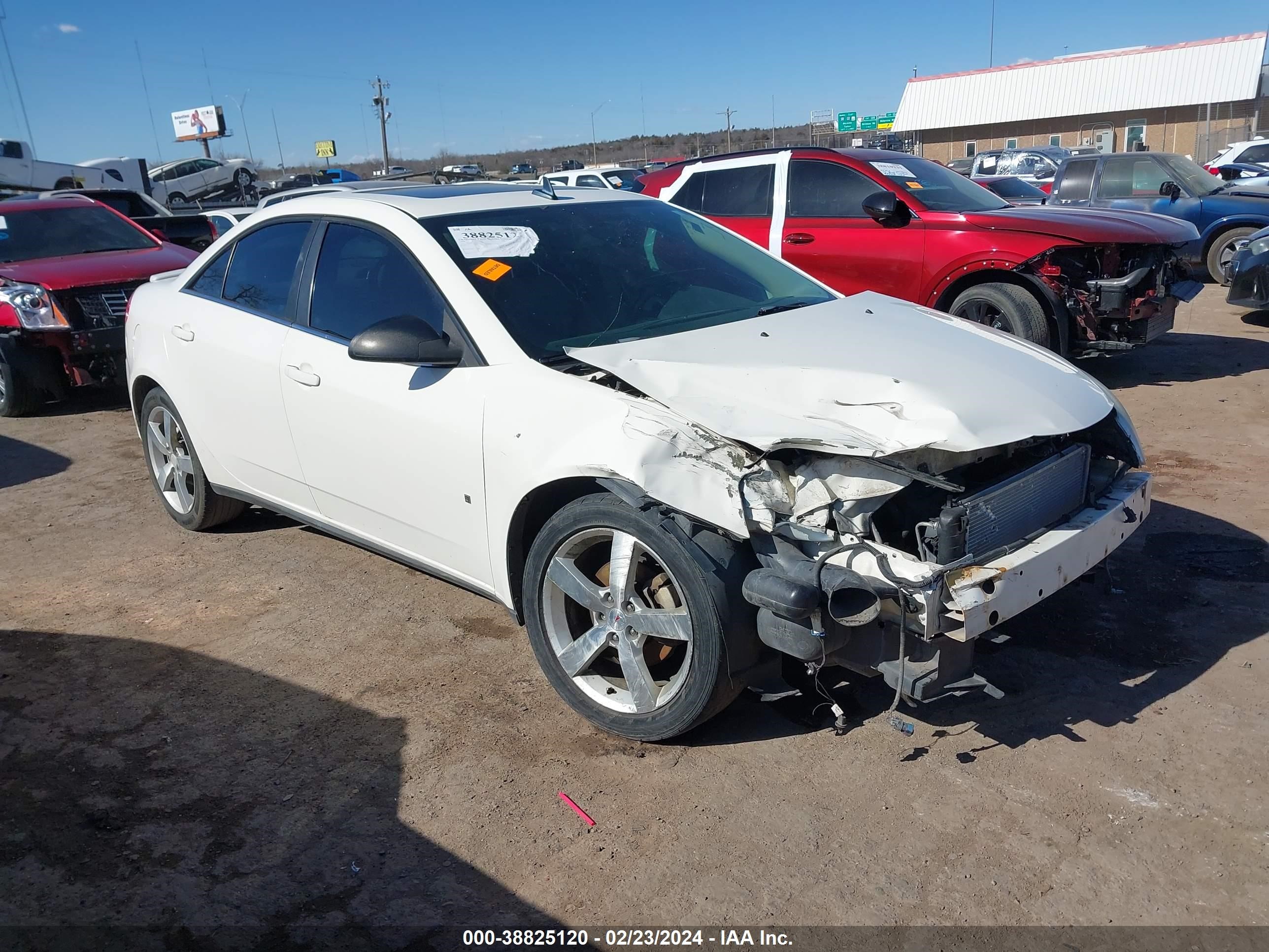 PONTIAC G6 2008 1g2zh57n684226583