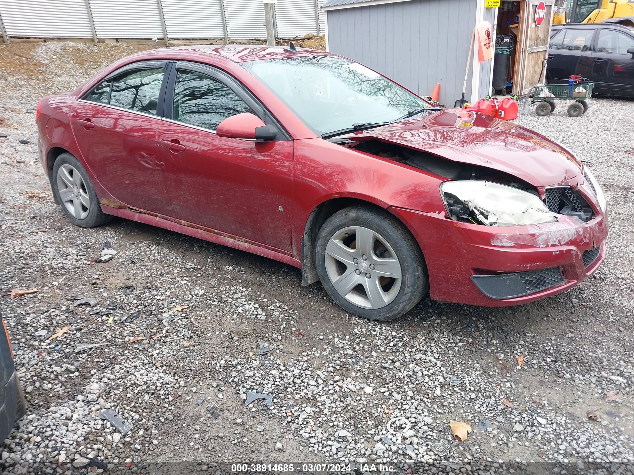 PONTIAC G6 2009 1g2zj57b394258869