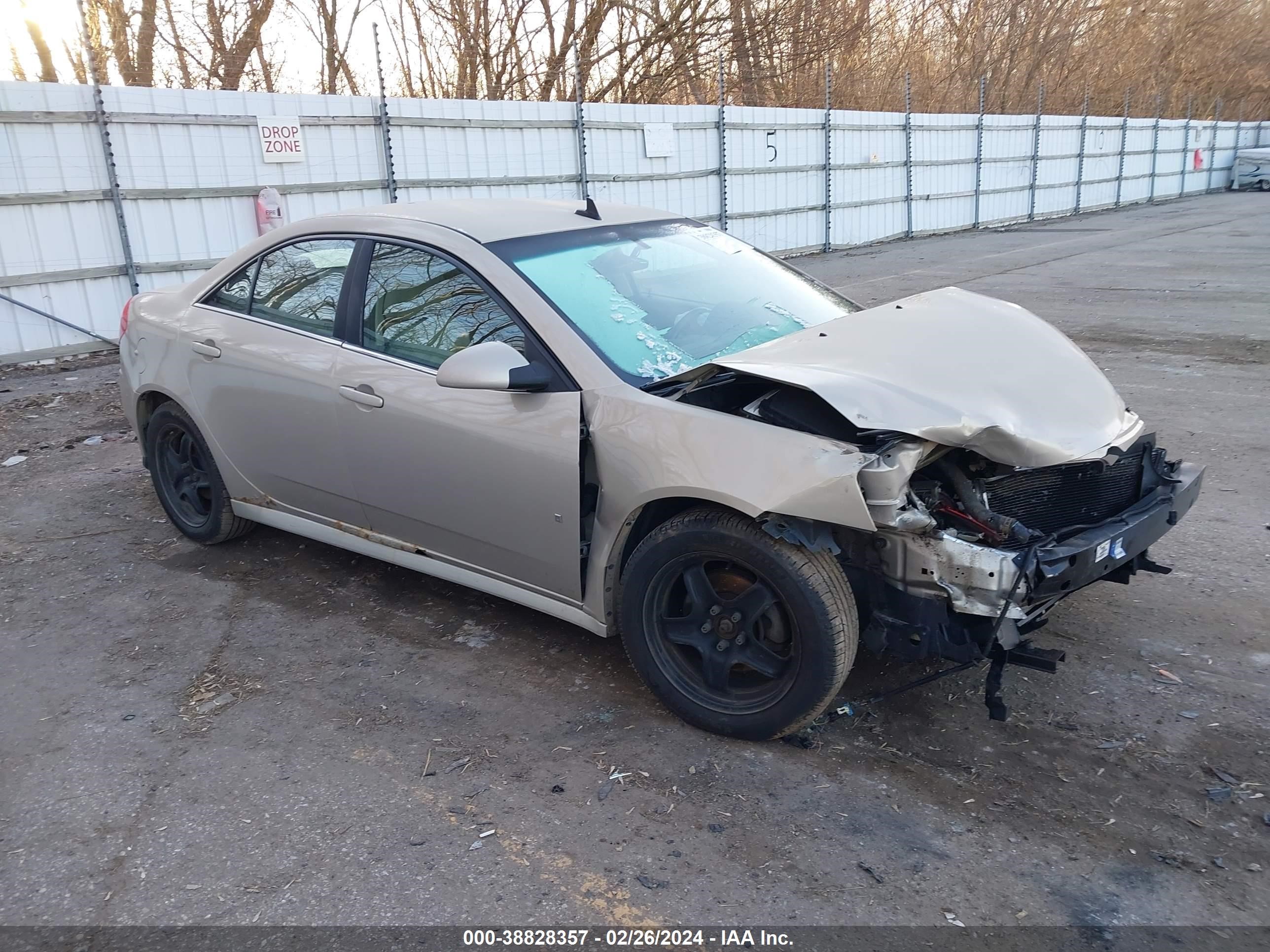 PONTIAC G6 2009 1g2zj57b494249940