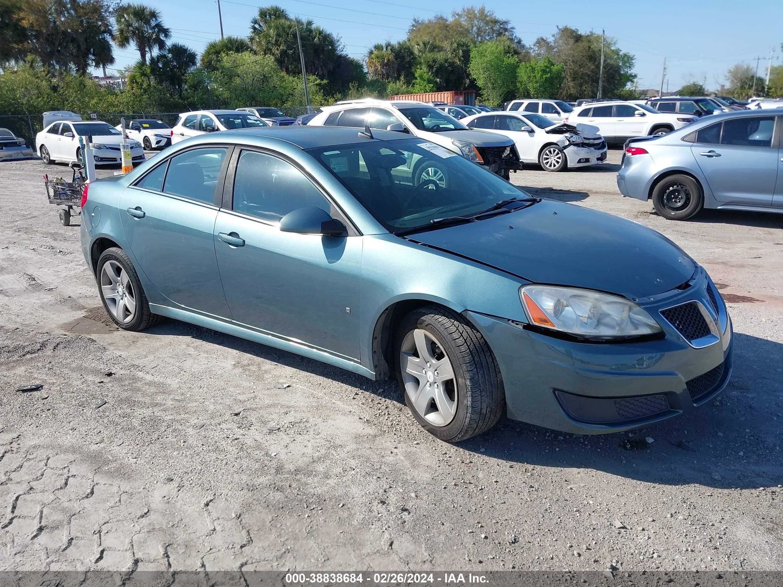 PONTIAC NULL 2009 1g2zj57b694244450