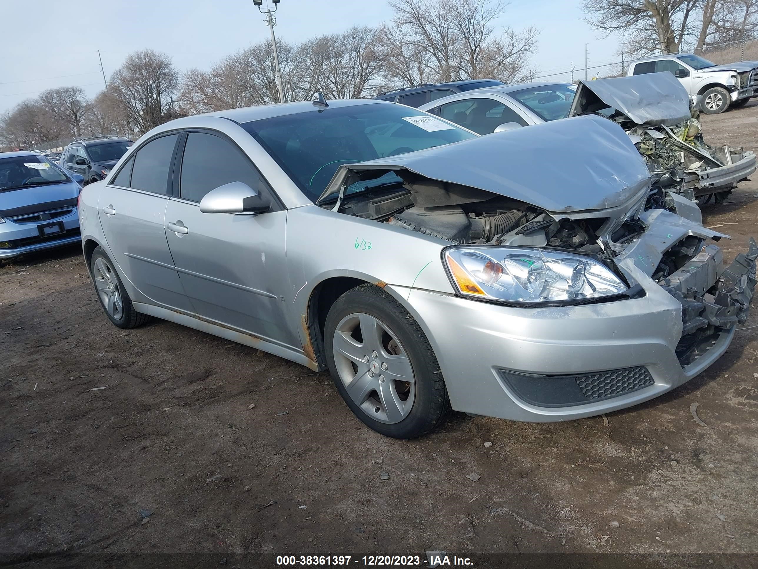 PONTIAC G6 2009 1g2zj57b894237631