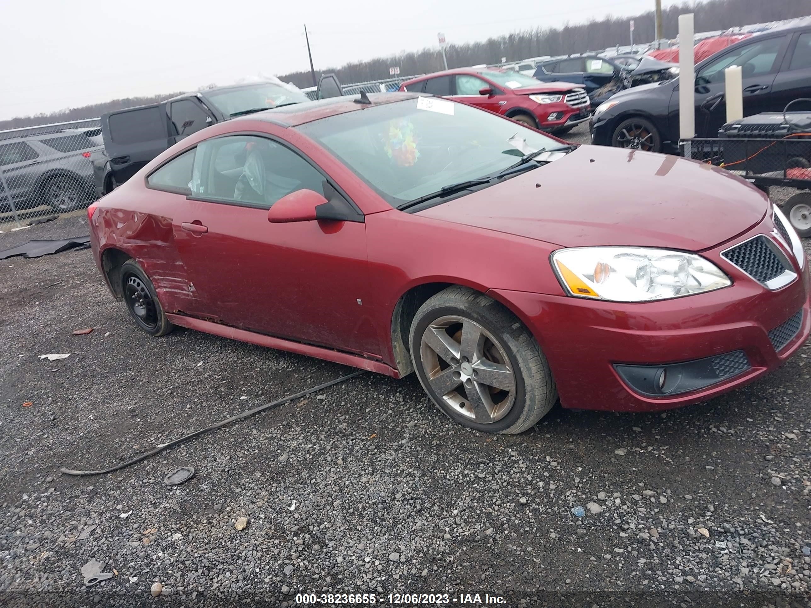 PONTIAC G6 2009 1g2zk17n694249647