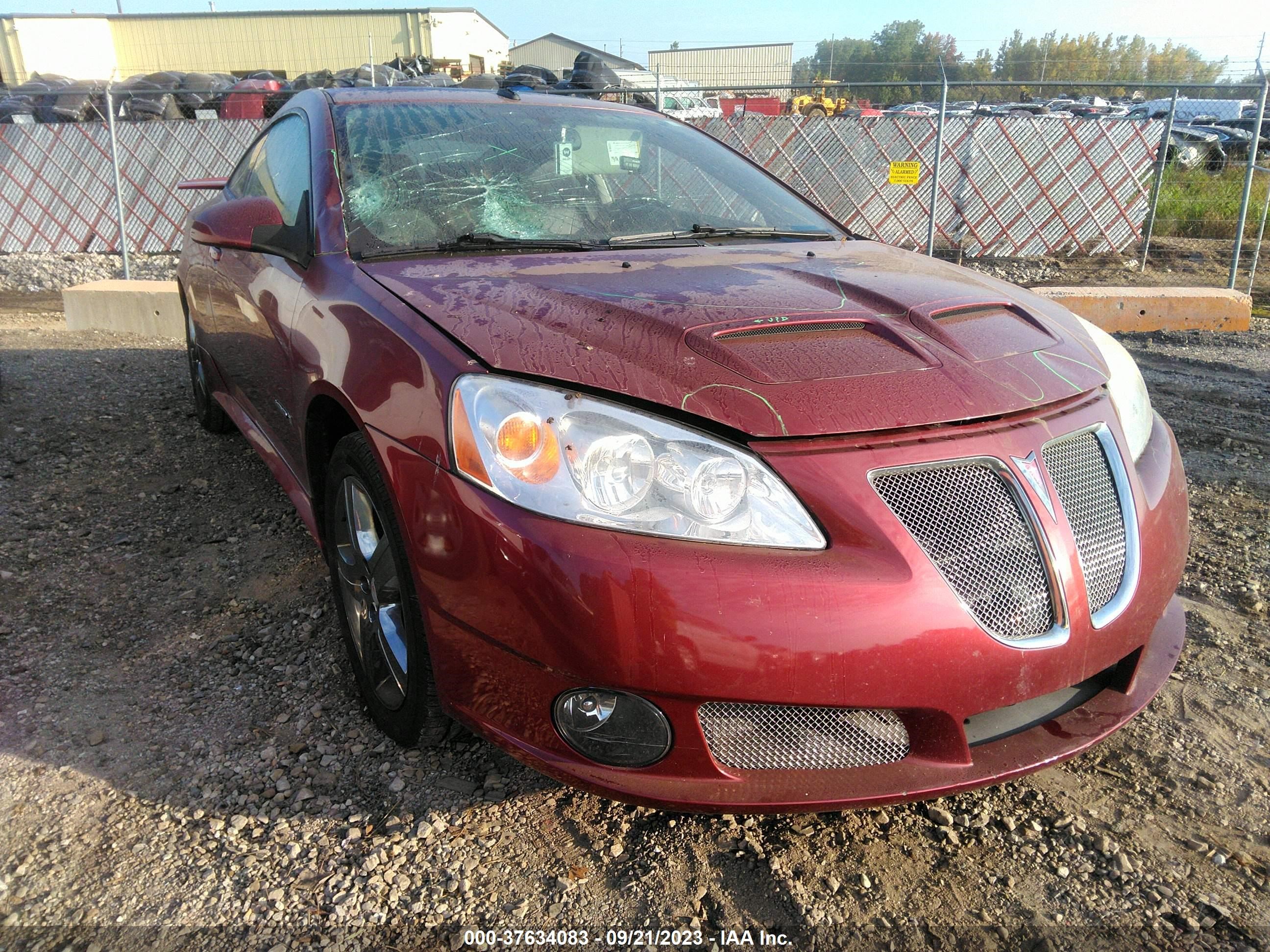 PONTIAC G6 2008 1g2zm177784188349