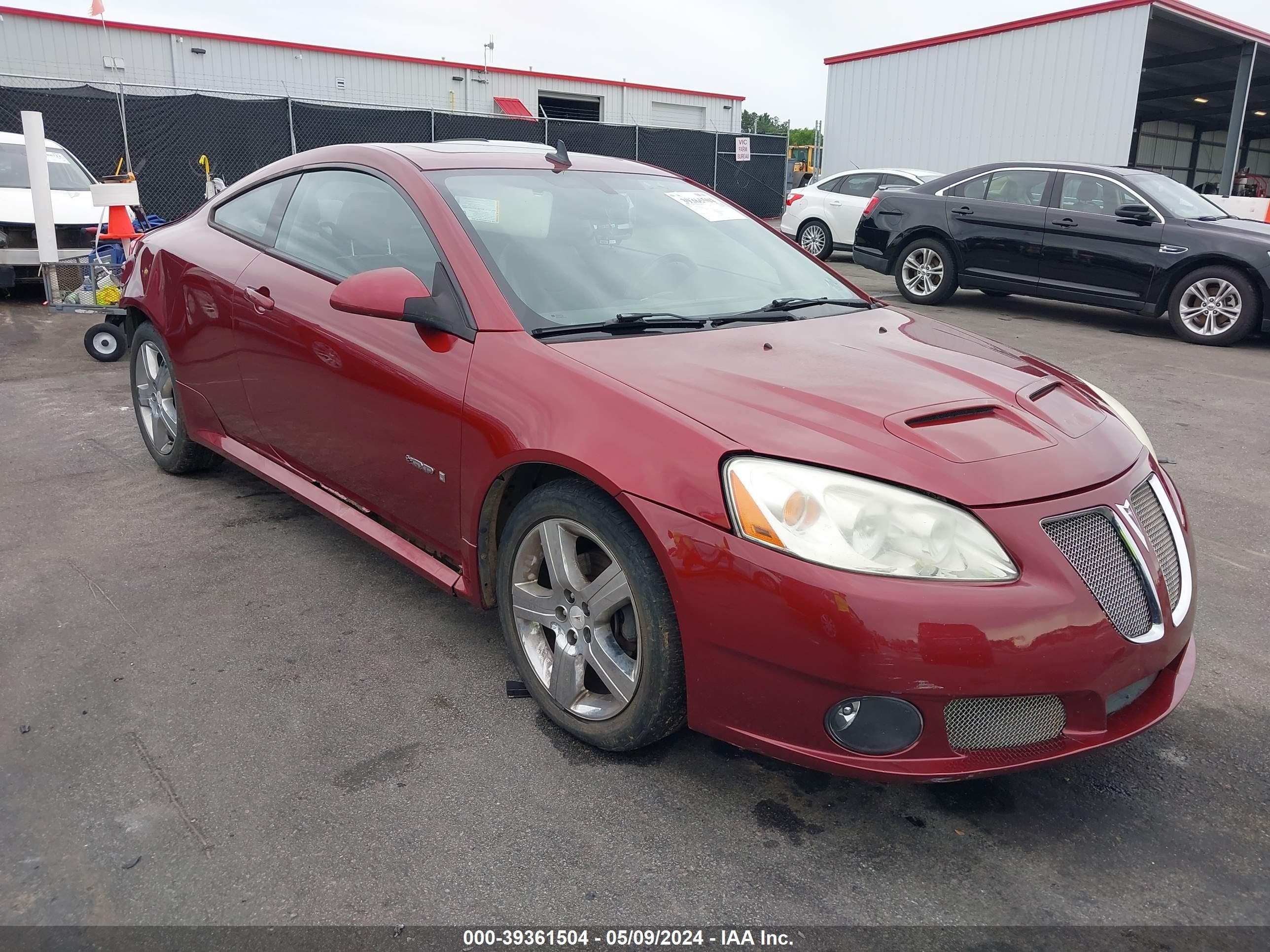 PONTIAC G6 2008 1g2zm177784222628