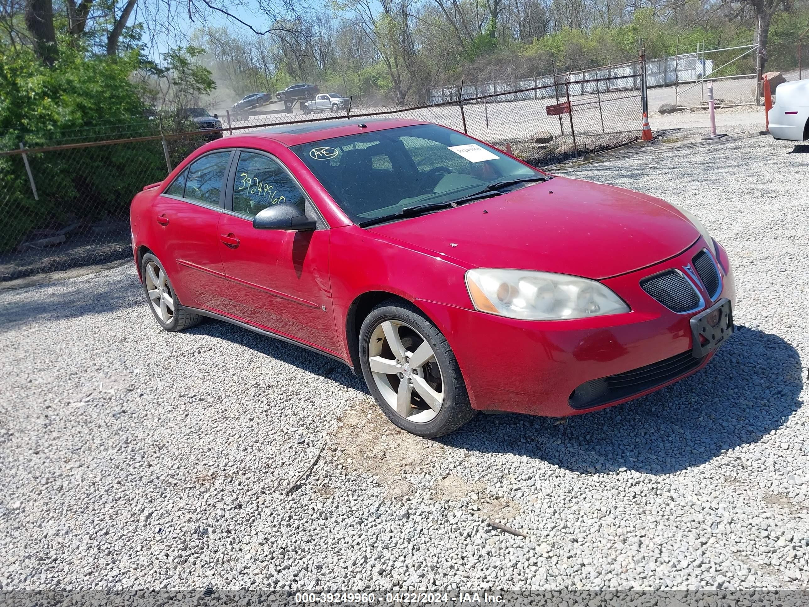 PONTIAC G6 2006 1g2zm551x64169832