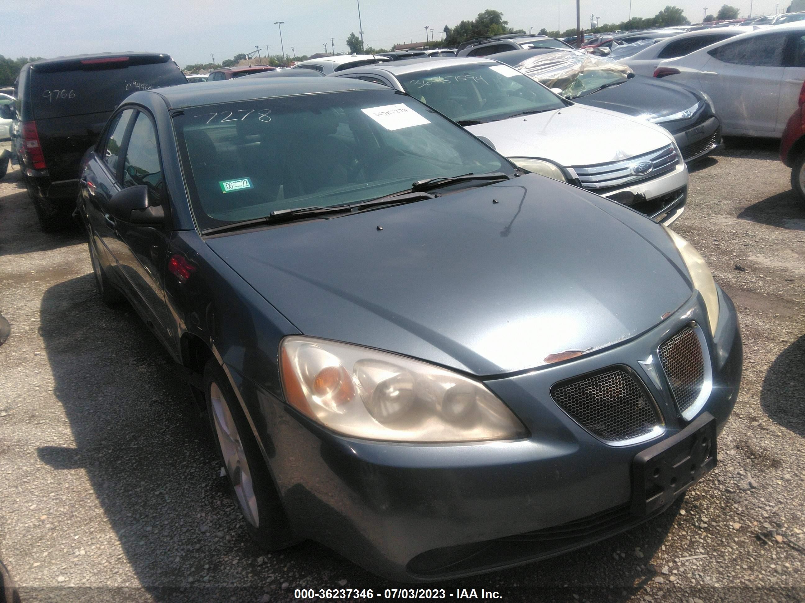 PONTIAC G6 2006 1g2zm571664152345