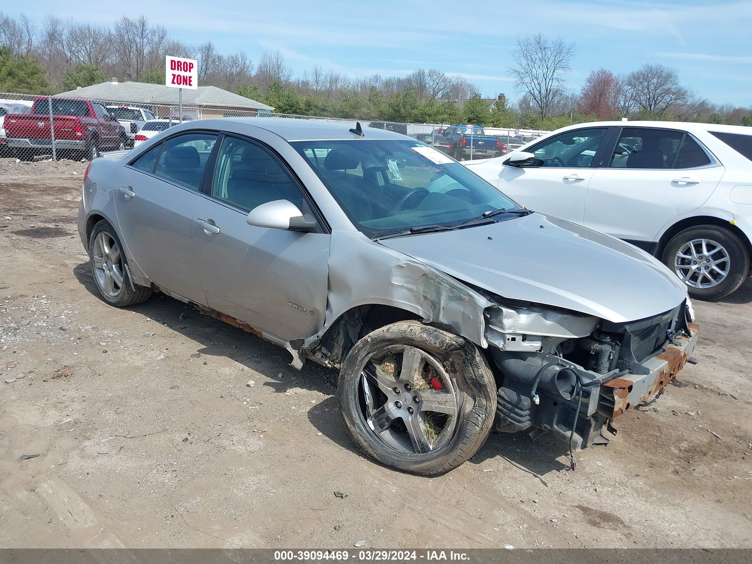 PONTIAC G6 2008 1g2zm577484209276