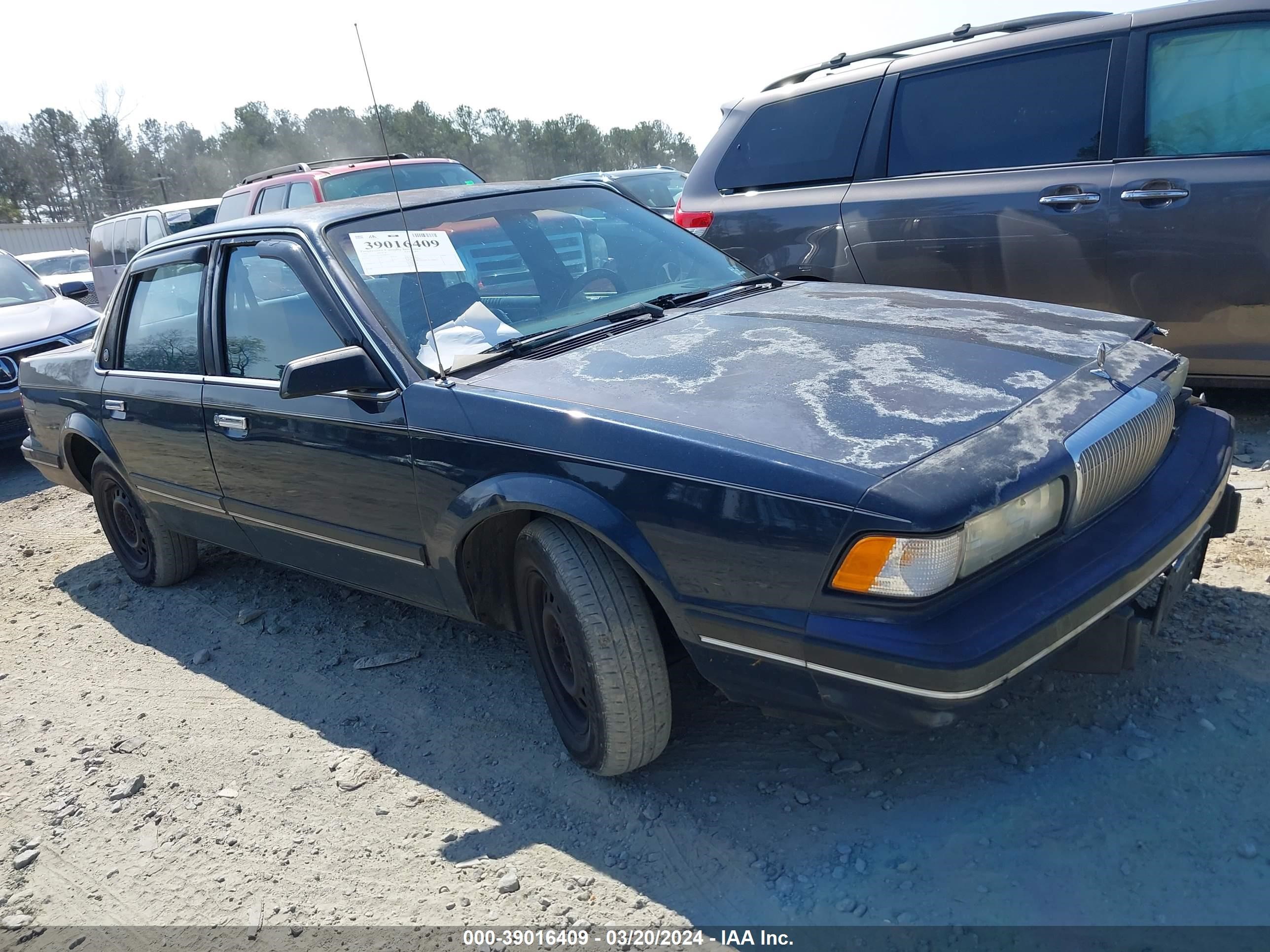 BUICK CENTURY 1992 1g4ag54n4n6436093