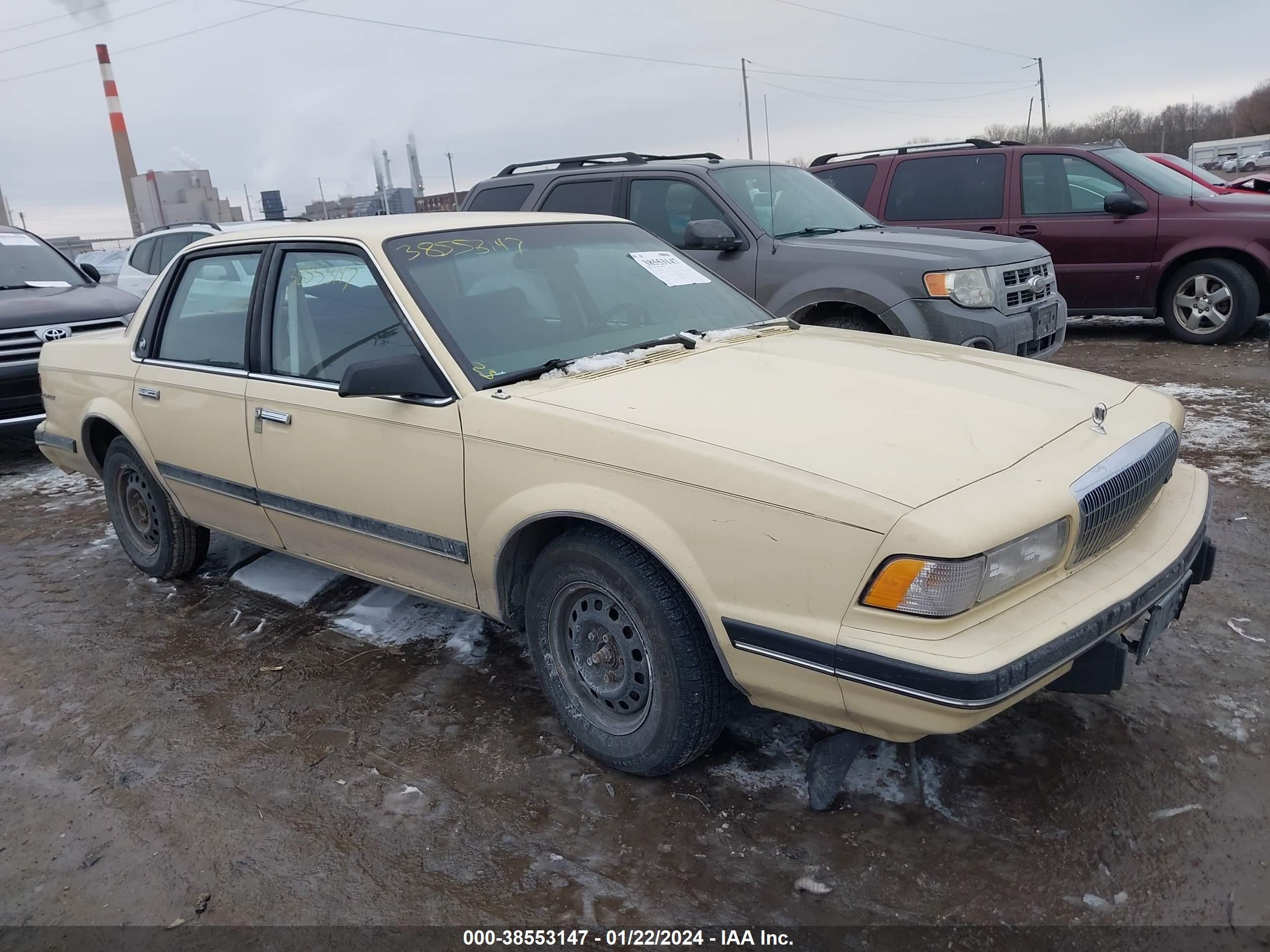 BUICK CENTURY 1992 1g4ag54n7n6494540