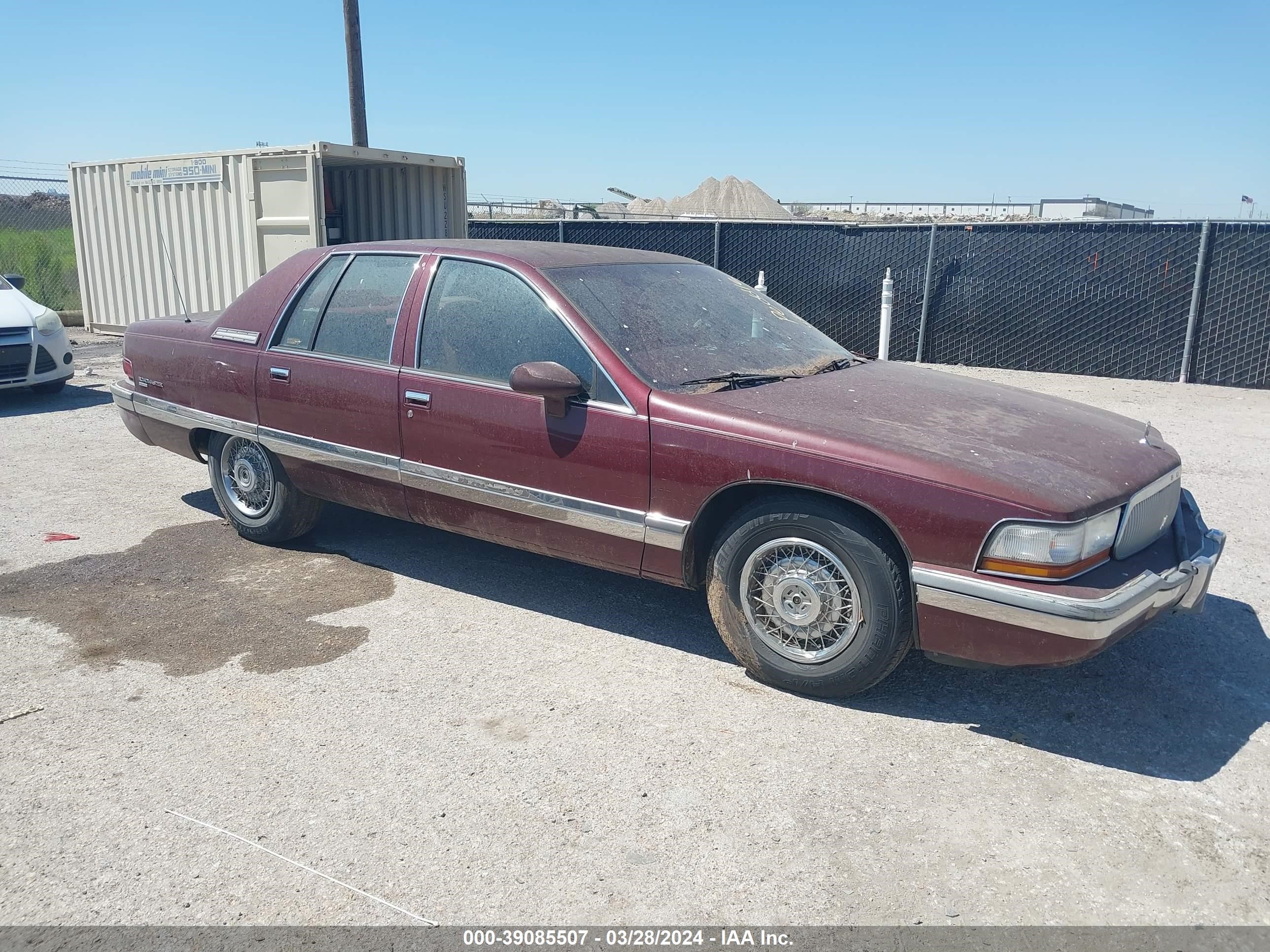 BUICK ROADMASTER 1992 1g4bt5375nr436217