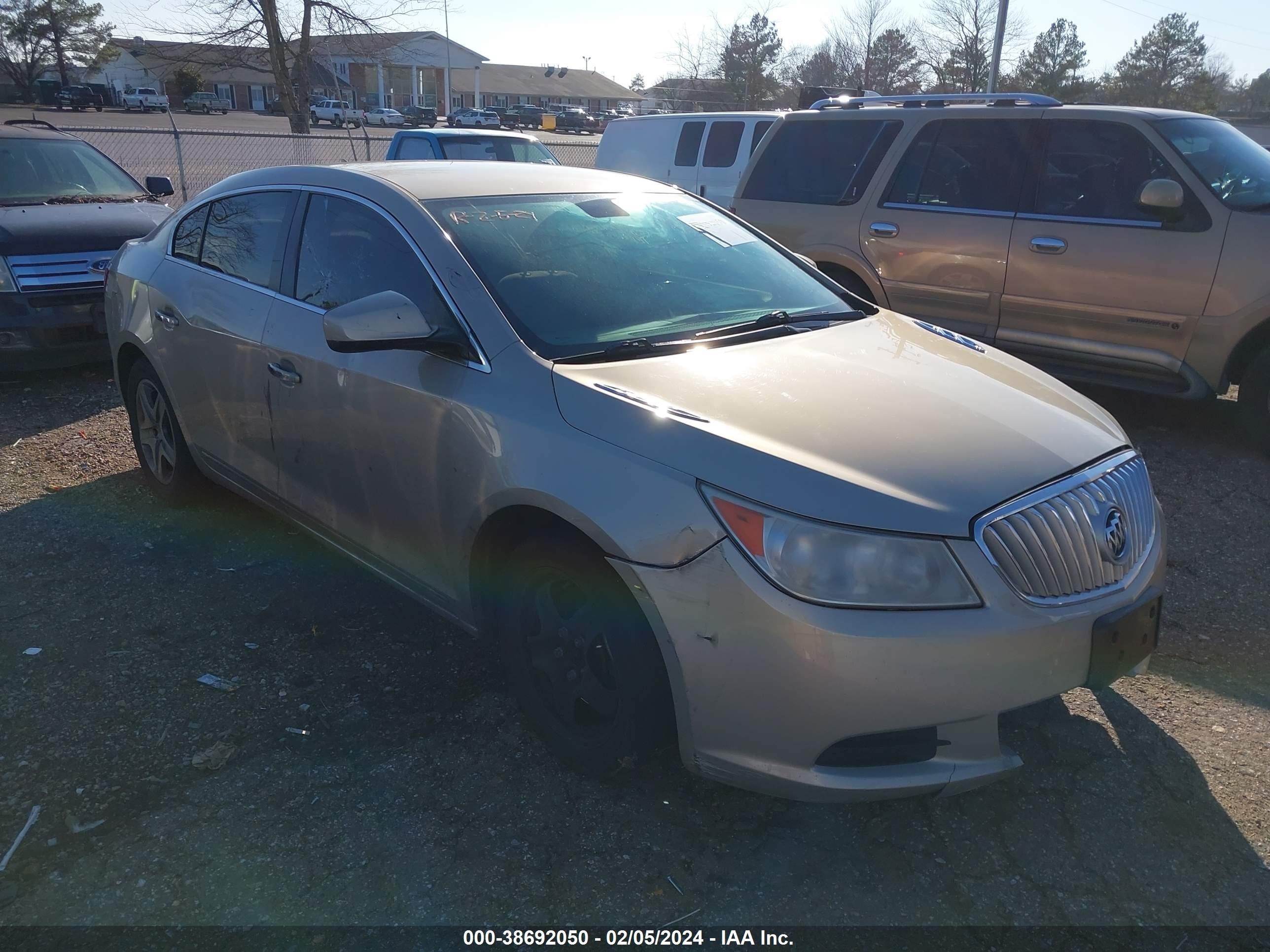 BUICK LACROSSE 2010 1g4gb5eg4af200207