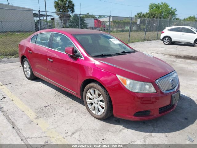 BUICK LACROSSE 2012 1g4gb5er3cf238158