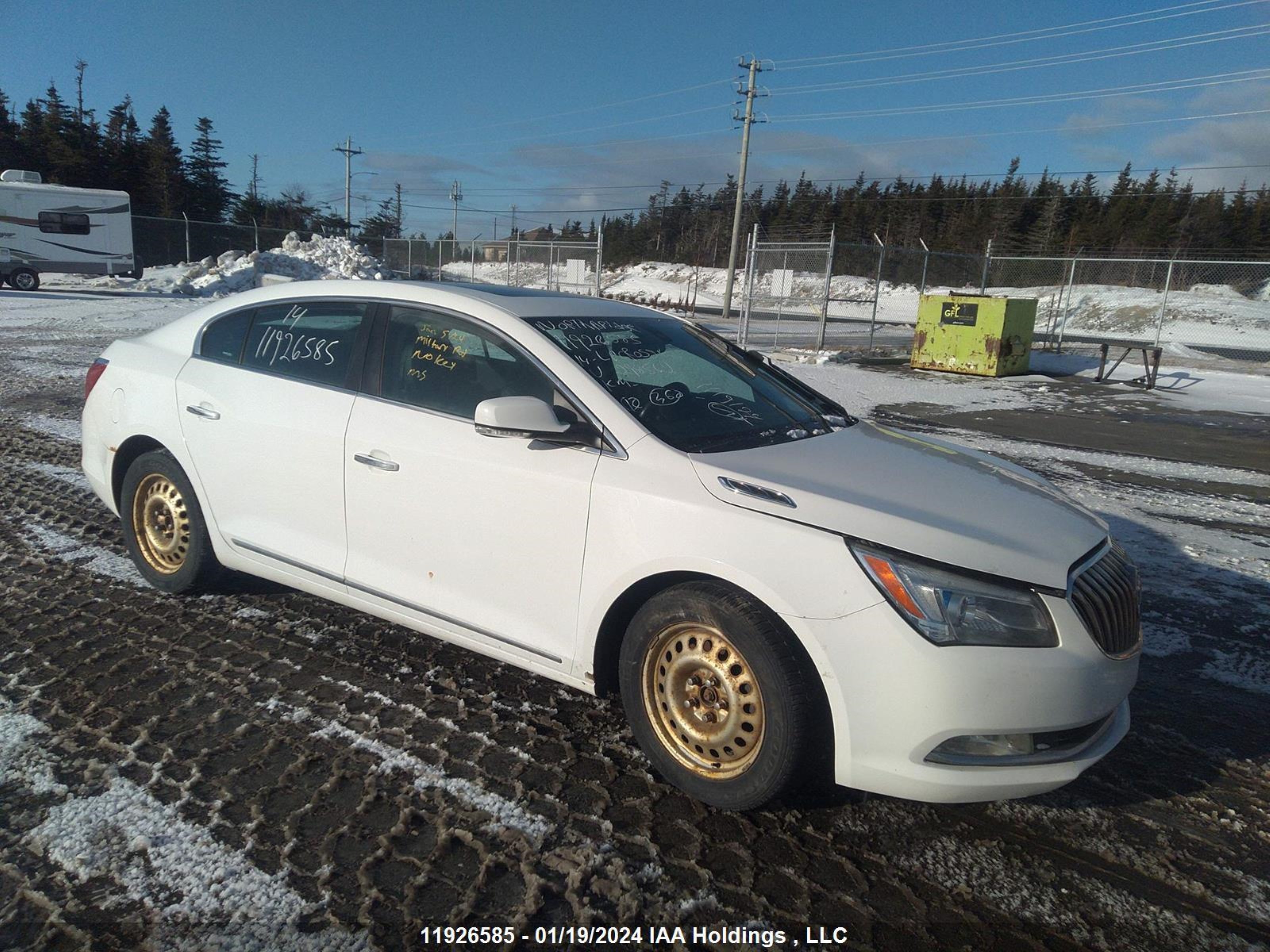 BUICK LACROSSE 2014 1g4gb5g38ef298562