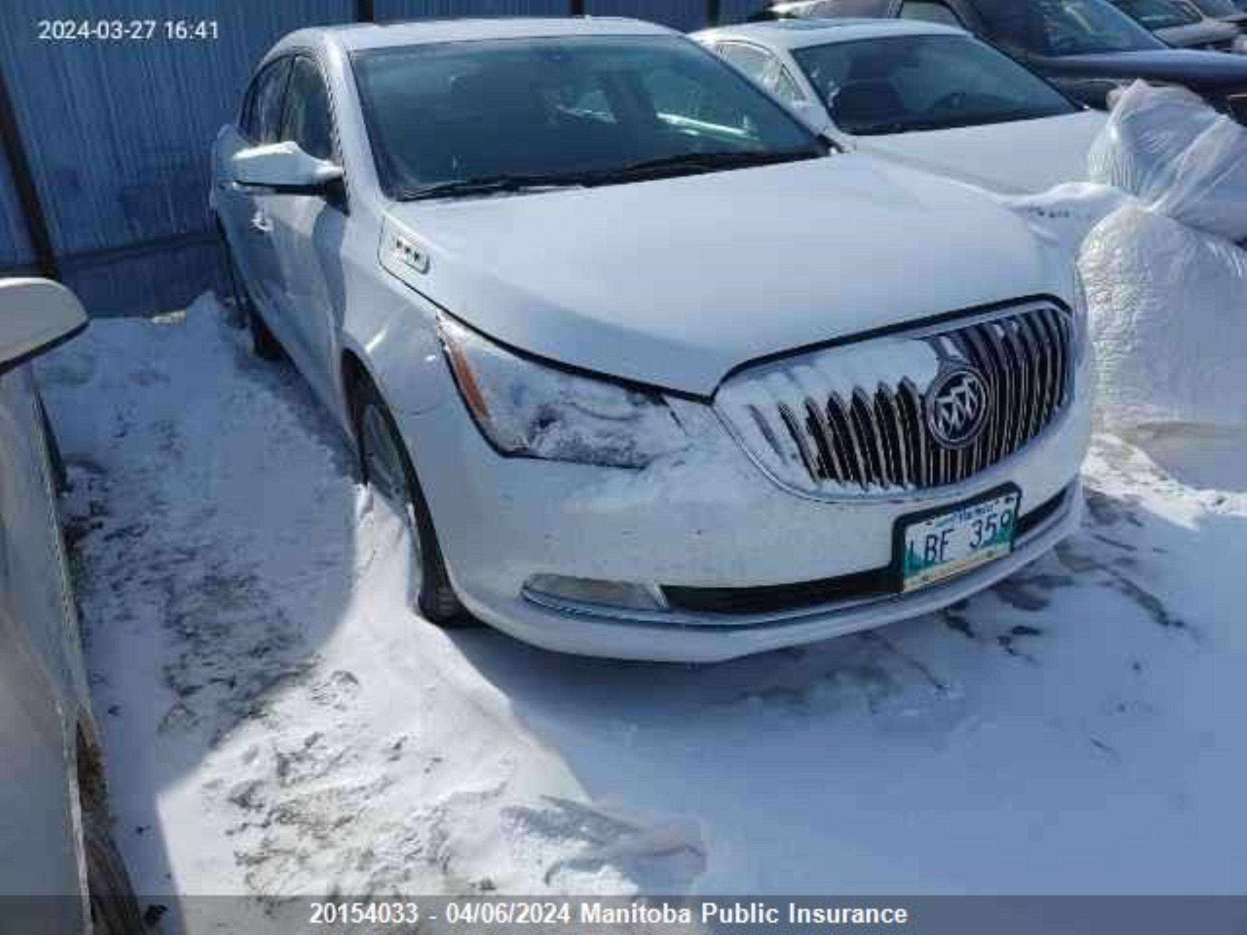 BUICK LACROSSE 2014 1g4gb5g38ef299632