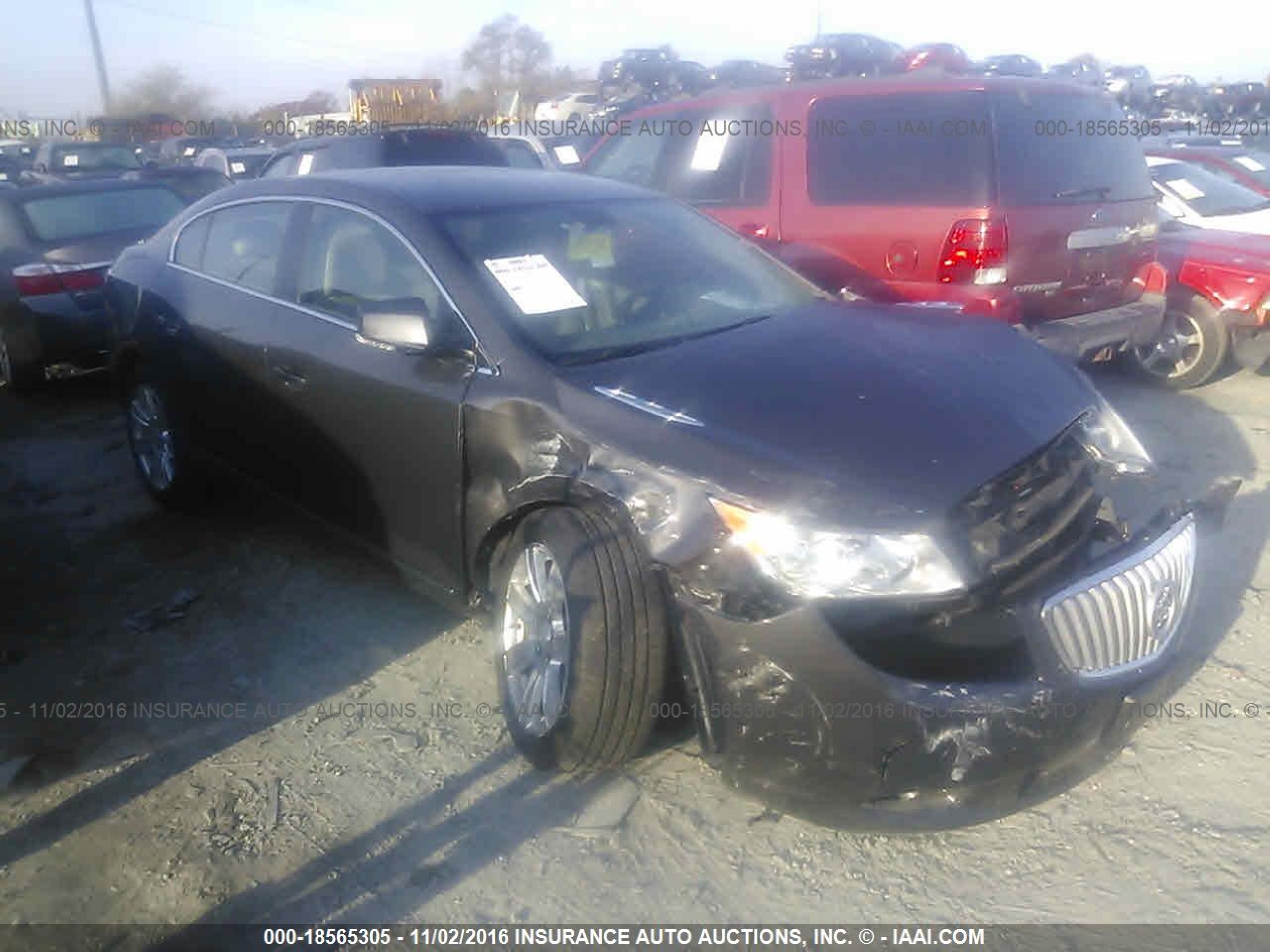 BUICK LACROSSE 2012 1g4gc5e33cf322148