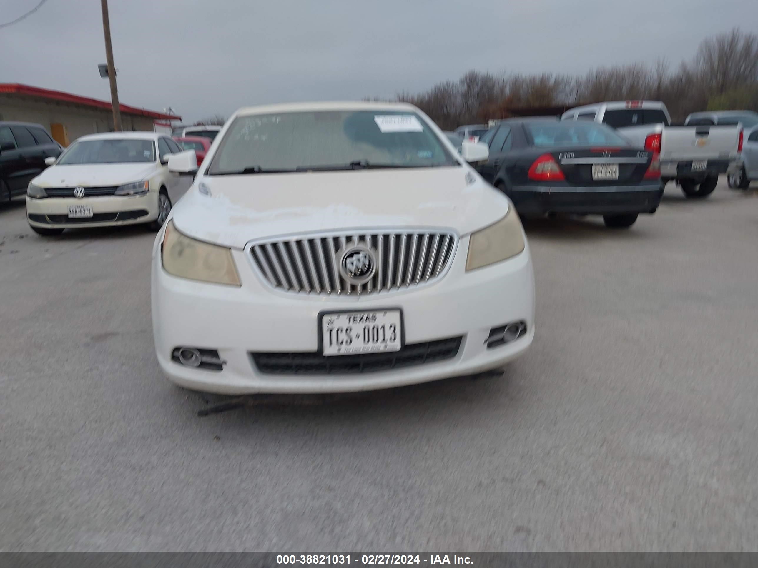 BUICK LACROSSE 2010 1g4gc5eg3af244695