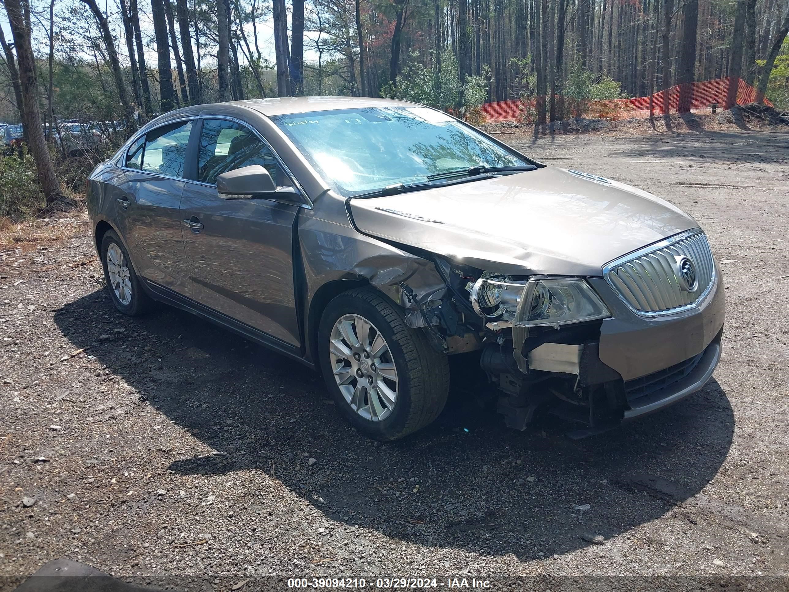 BUICK LACROSSE 2012 1g4gc5er1cf359560