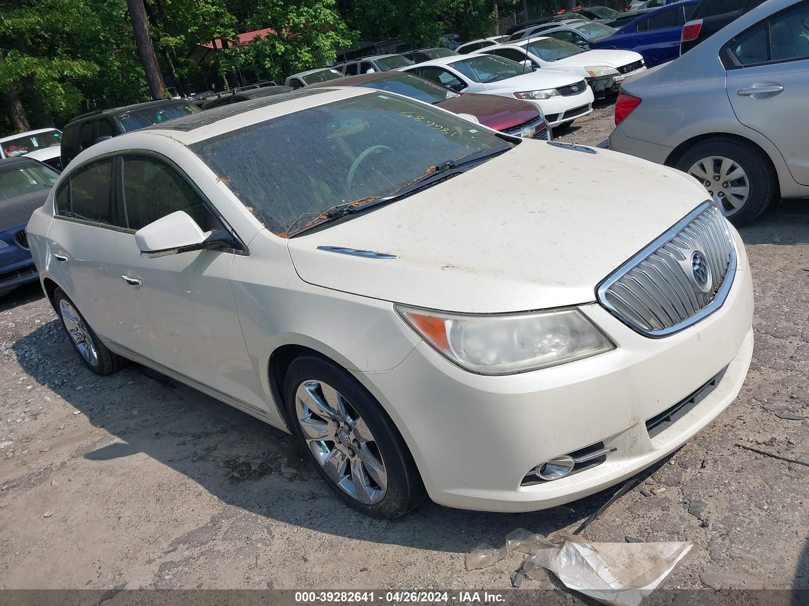 BUICK LACROSSE 2012 1g4gd5e32cf186687