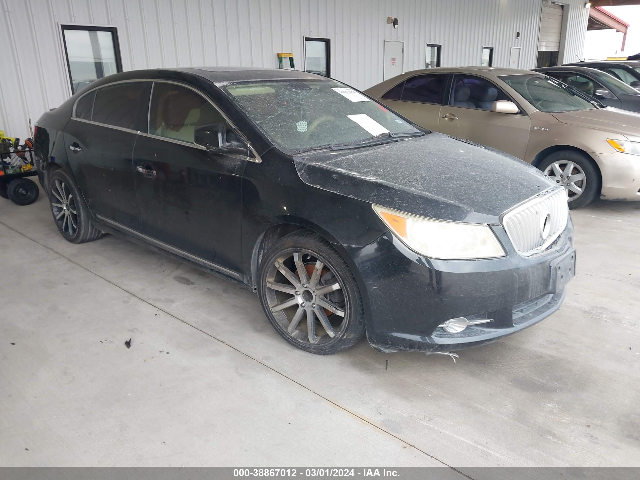 BUICK LACROSSE 2012 1g4gd5er4cf372252