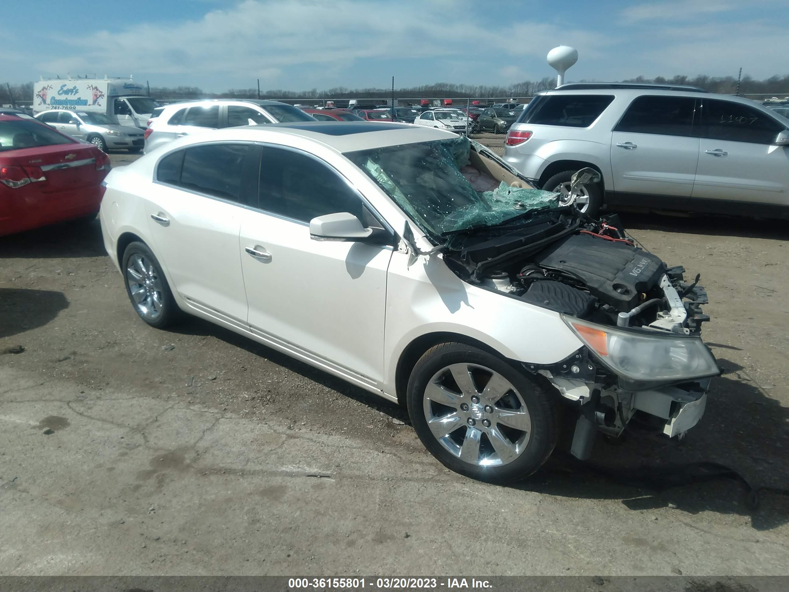 BUICK LACROSSE 2013 1g4gf5e3xdf229507