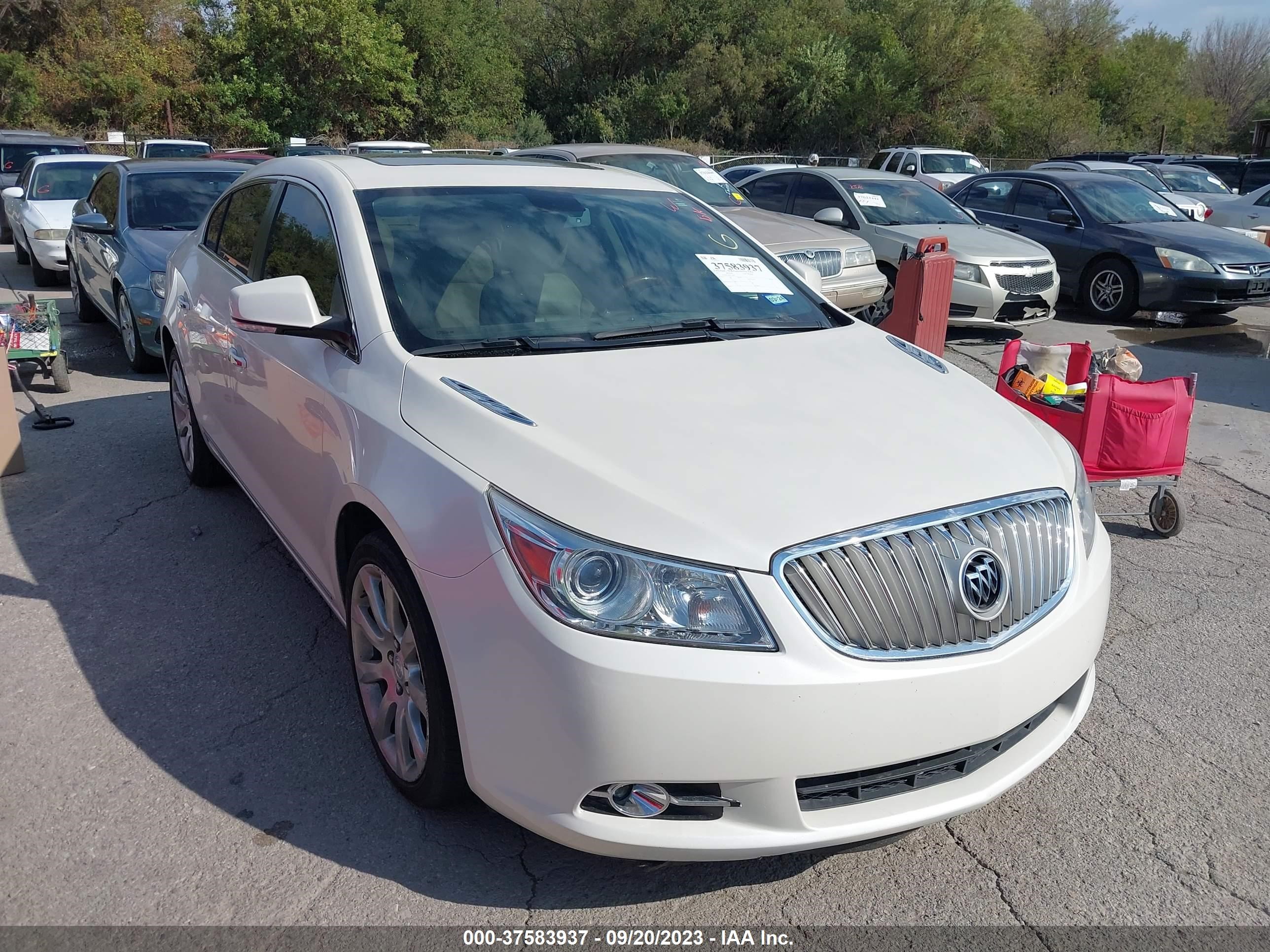 BUICK LACROSSE 2012 1g4gj5e3xcf314361