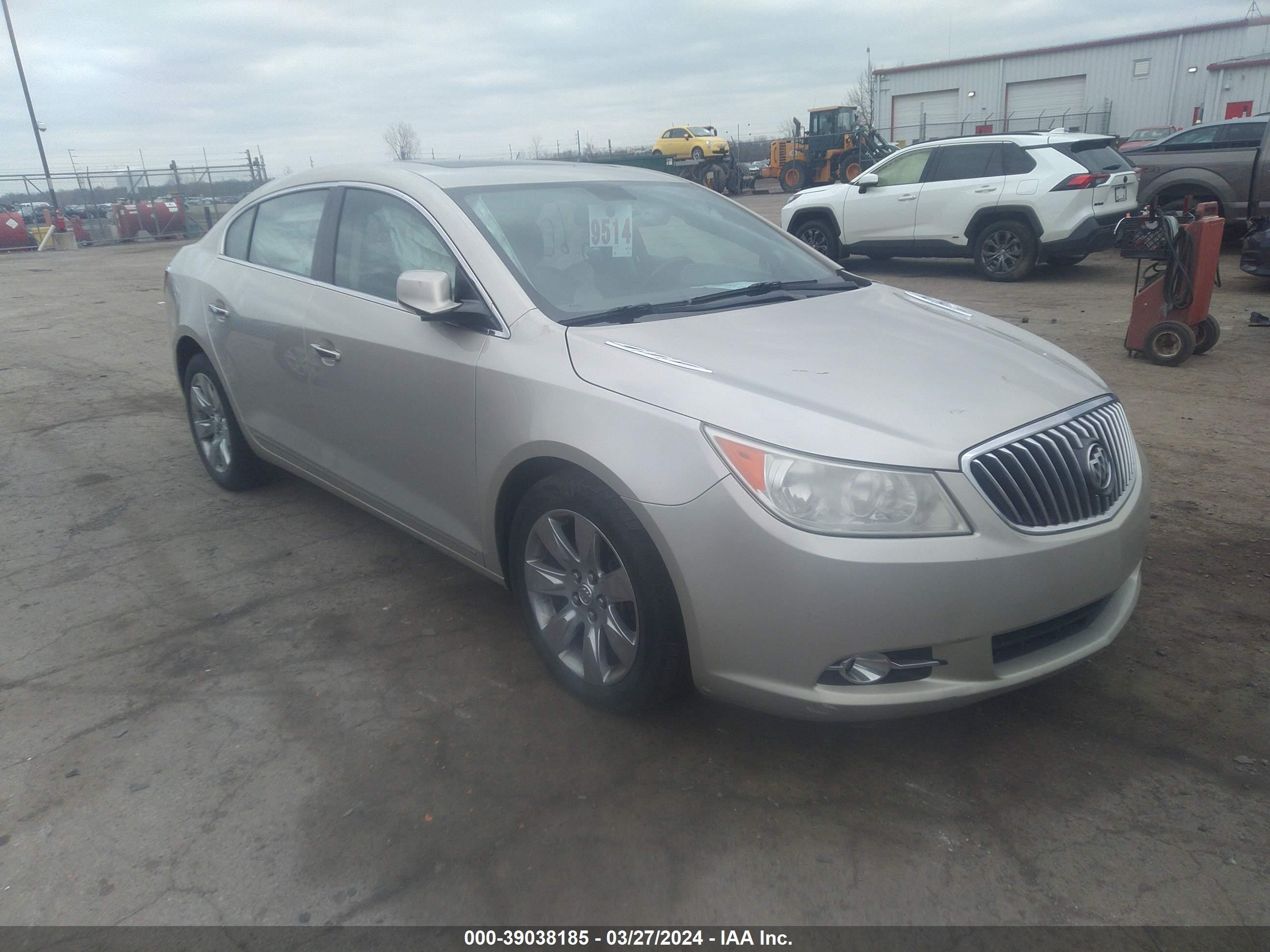 BUICK LACROSSE 2013 1g4gl5e39df319725