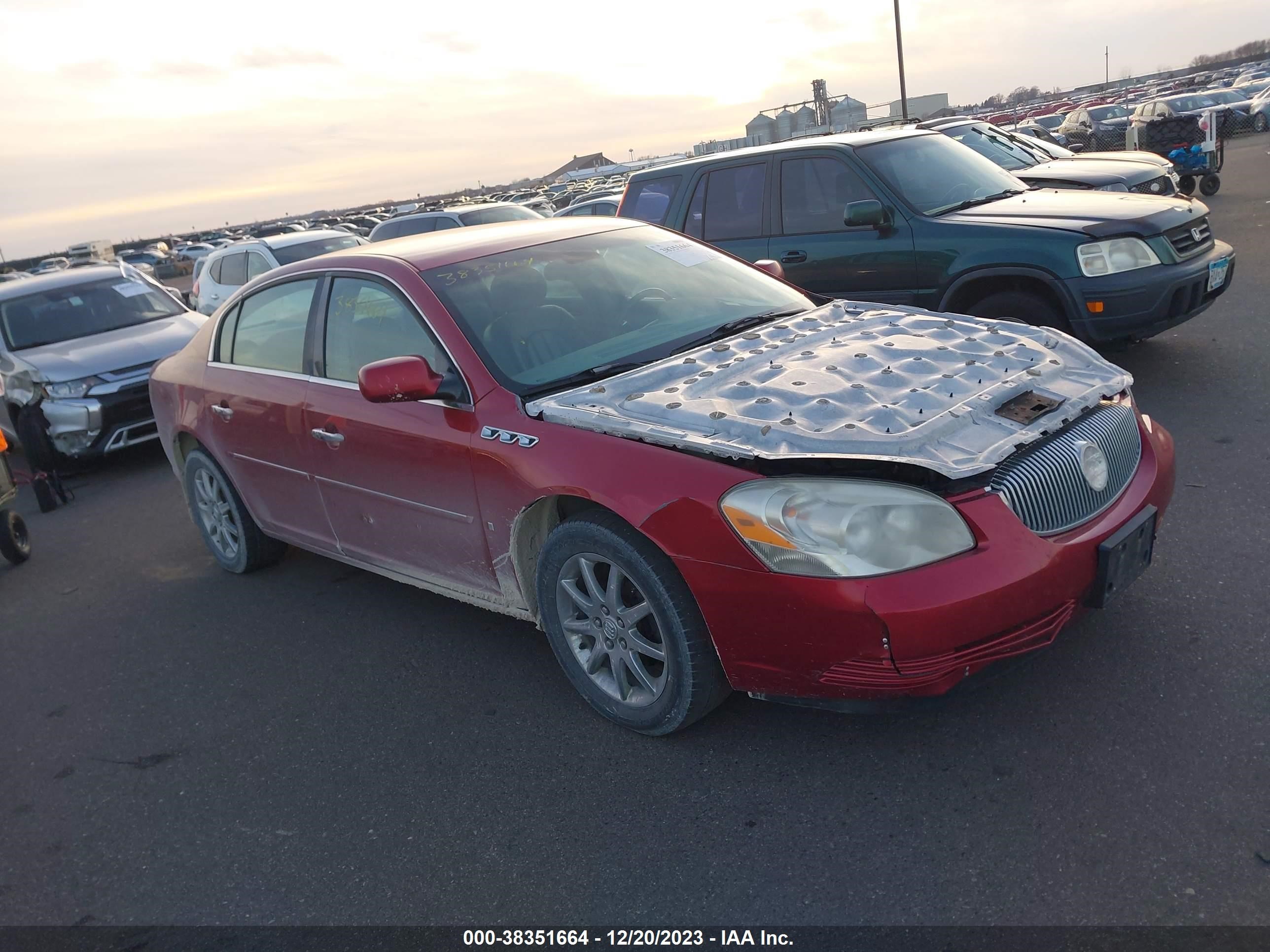 BUICK LUCERNE 2007 1g4hd57267u116281