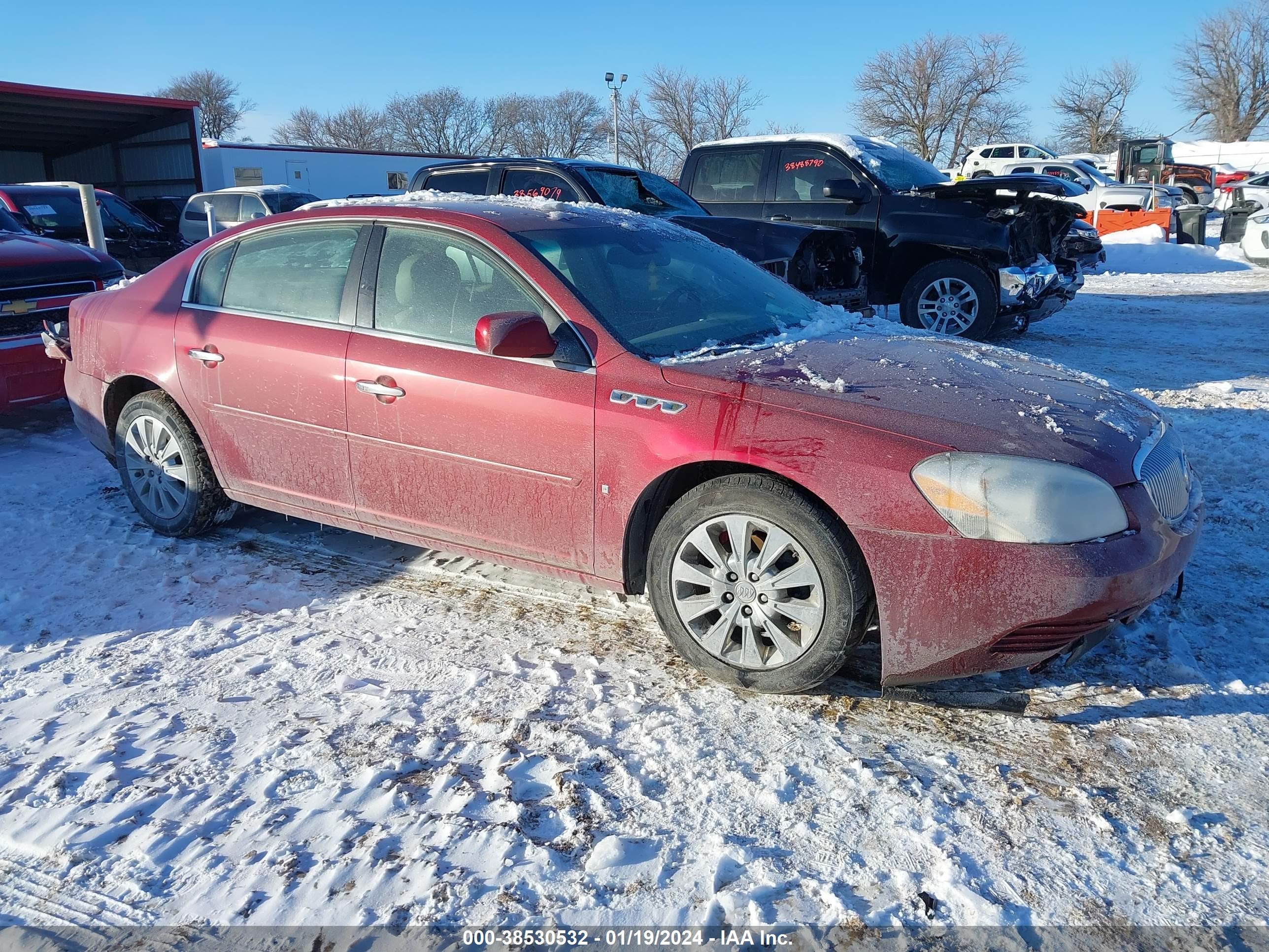 BUICK LUCERNE 2008 1g4hd57278u203916