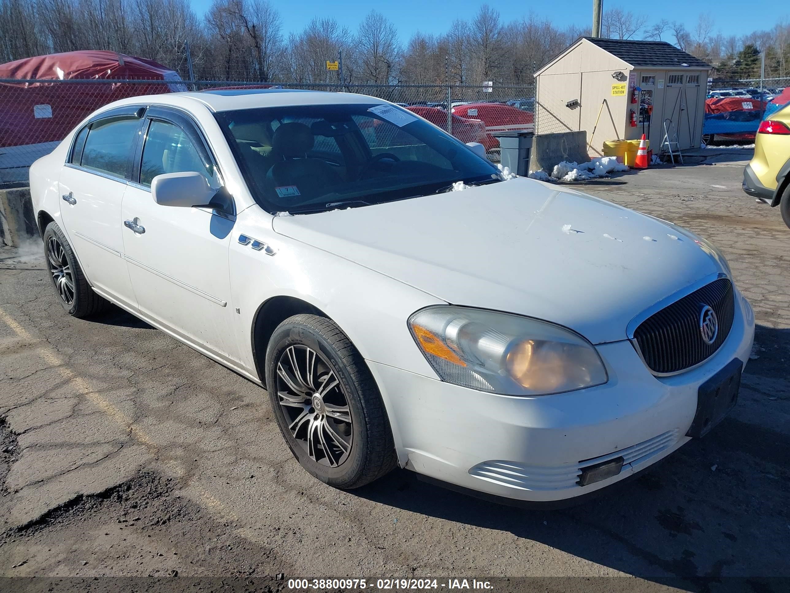 BUICK LUCERNE 2007 1g4hd572x7u150921