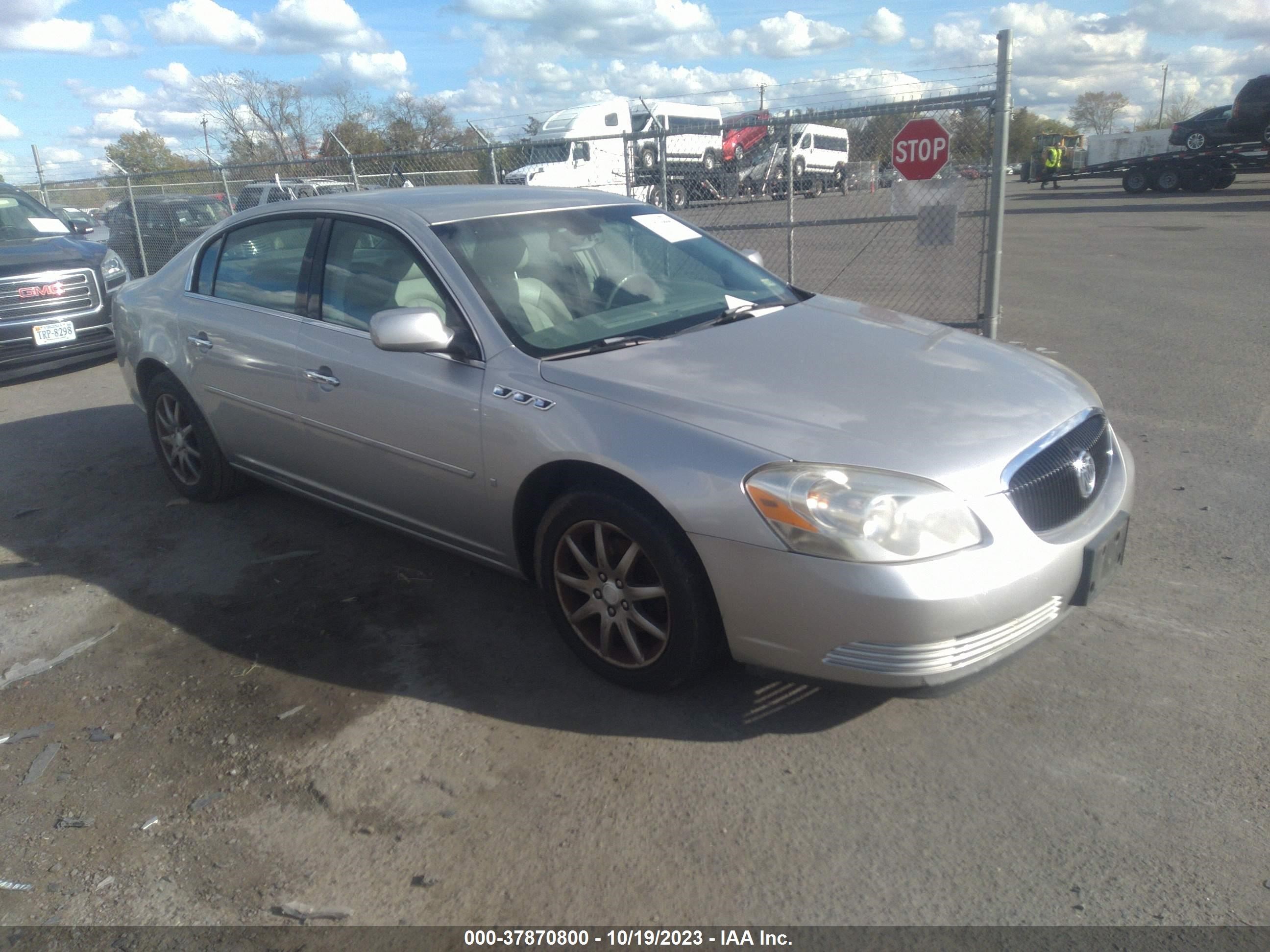 BUICK LUCERNE 2007 1g4hd572x7u185779