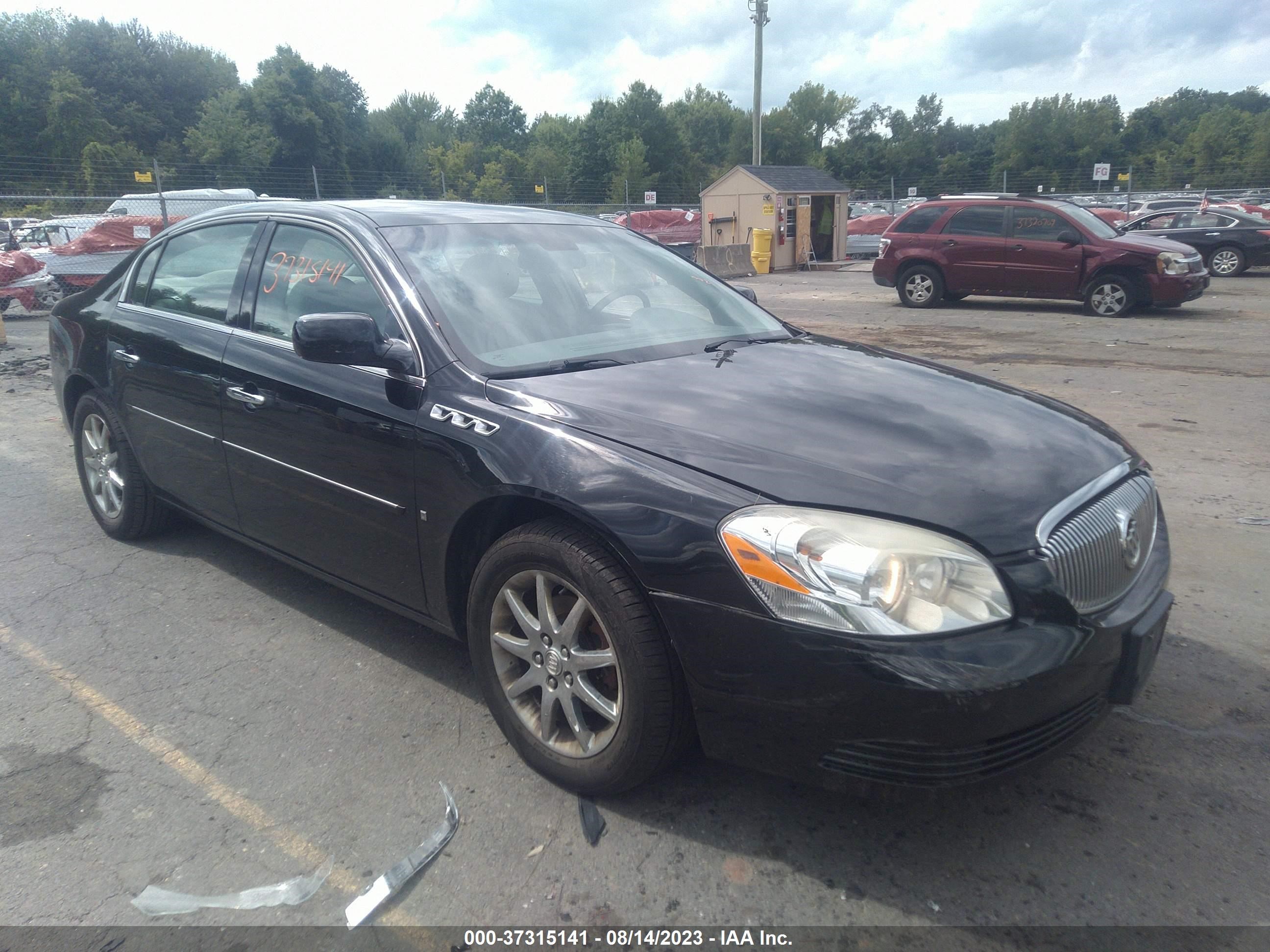 BUICK LUCERNE 2007 1g4hd572x7u210468