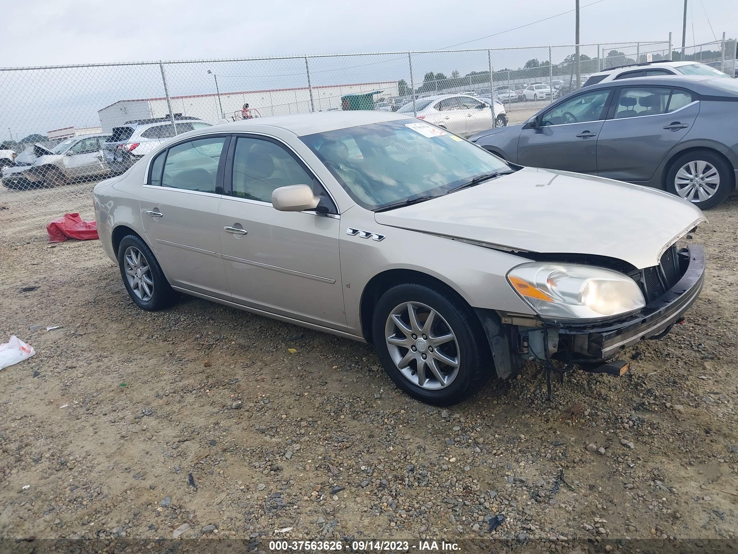 BUICK LUCERNE 2007 1g4hd572x7u211541