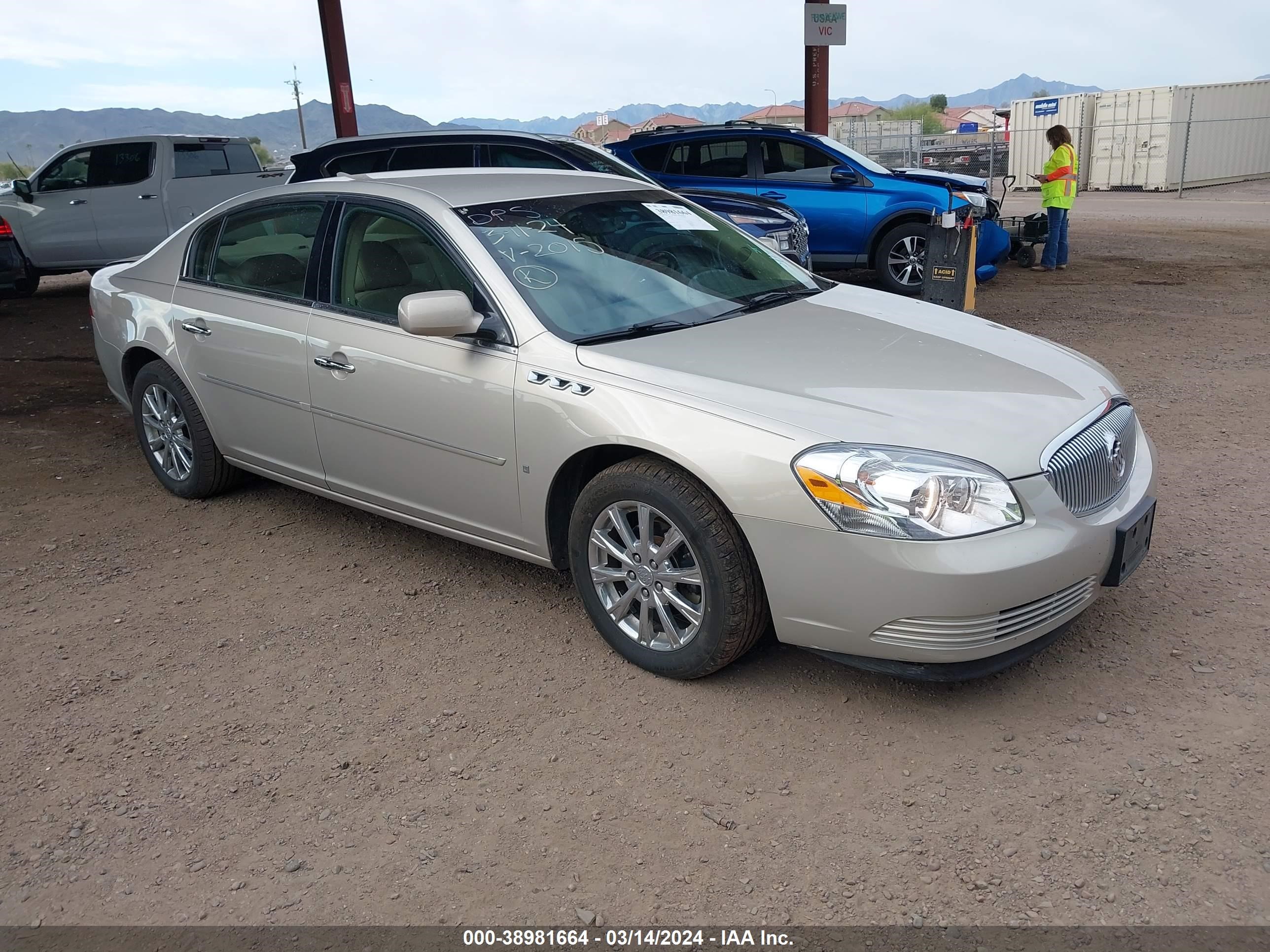 BUICK LUCERNE 2009 1g4hd57m19u111915