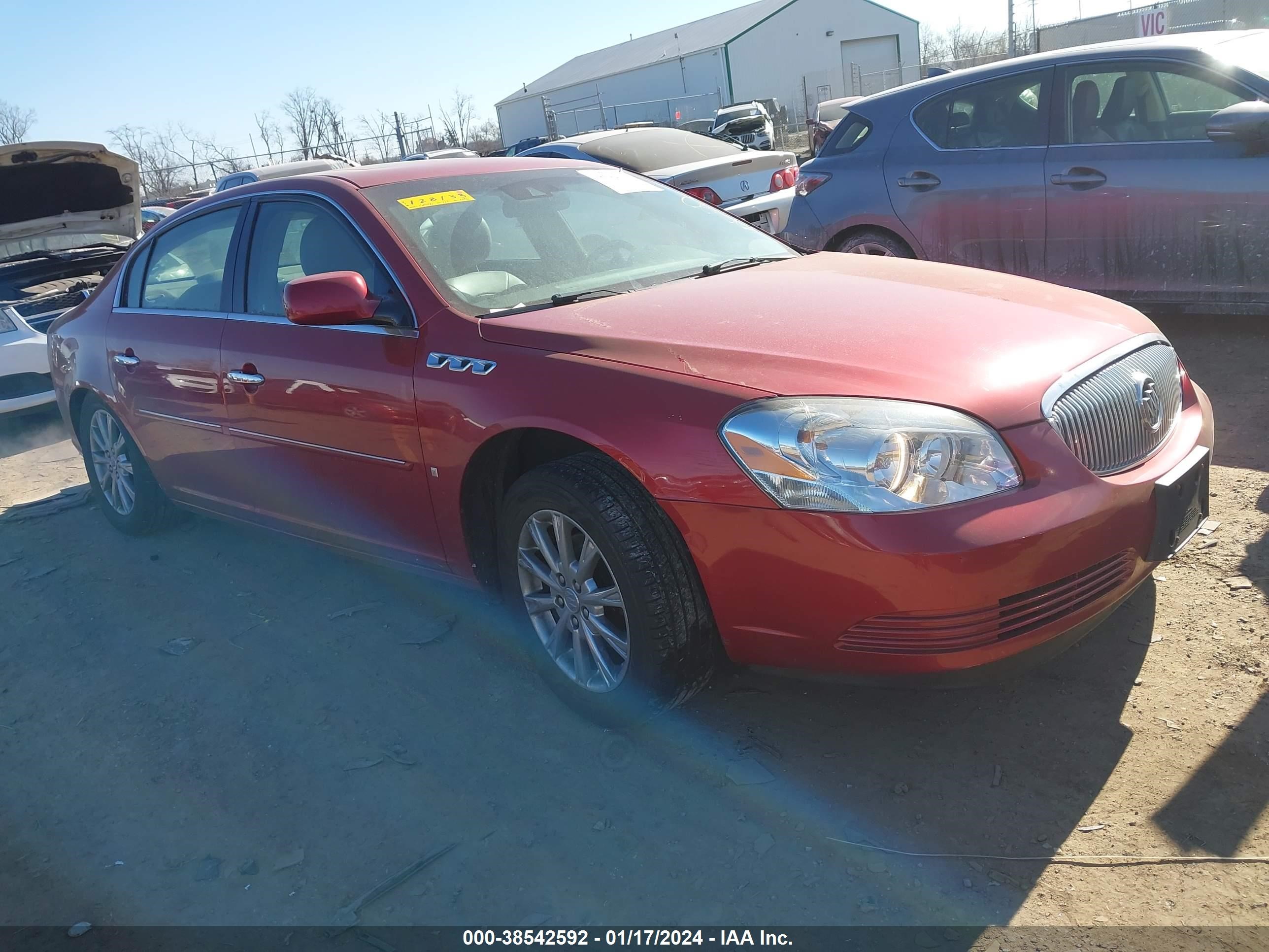 BUICK LUCERNE 2009 1g4hd57m19u128133