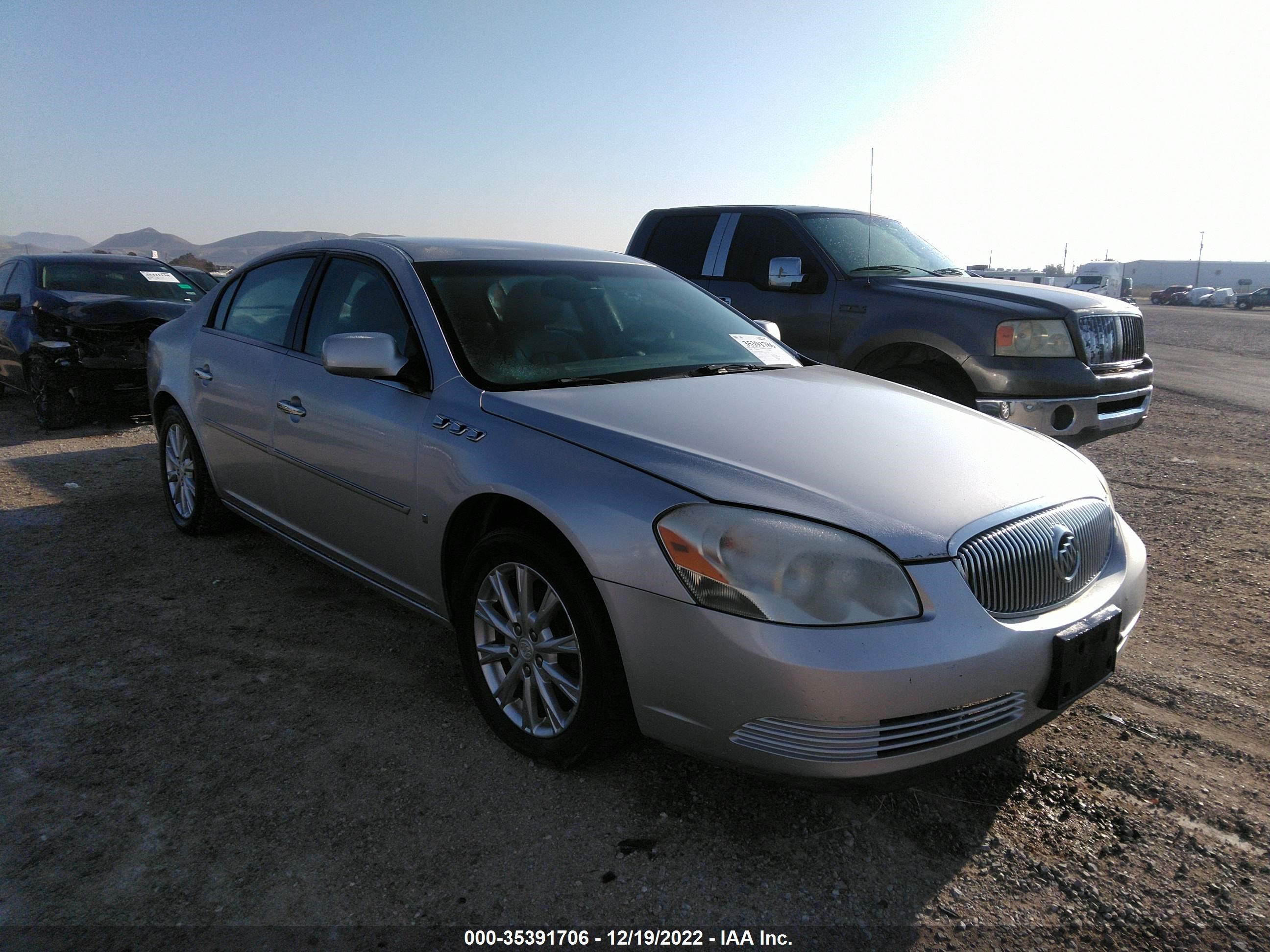 BUICK LUCERNE 2009 1g4hd57m29u115052