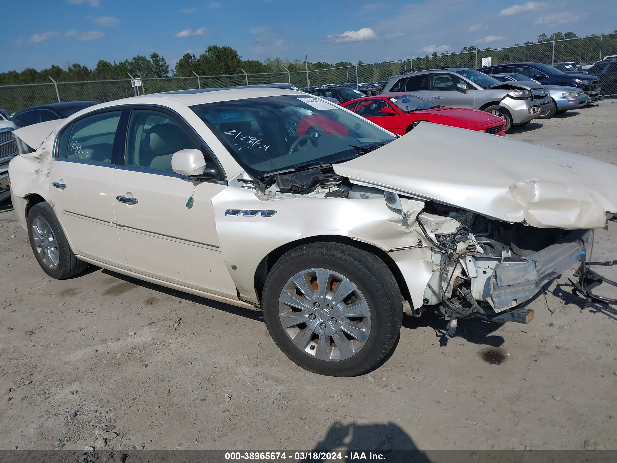 BUICK LUCERNE 2009 1g4hd57m29u133728