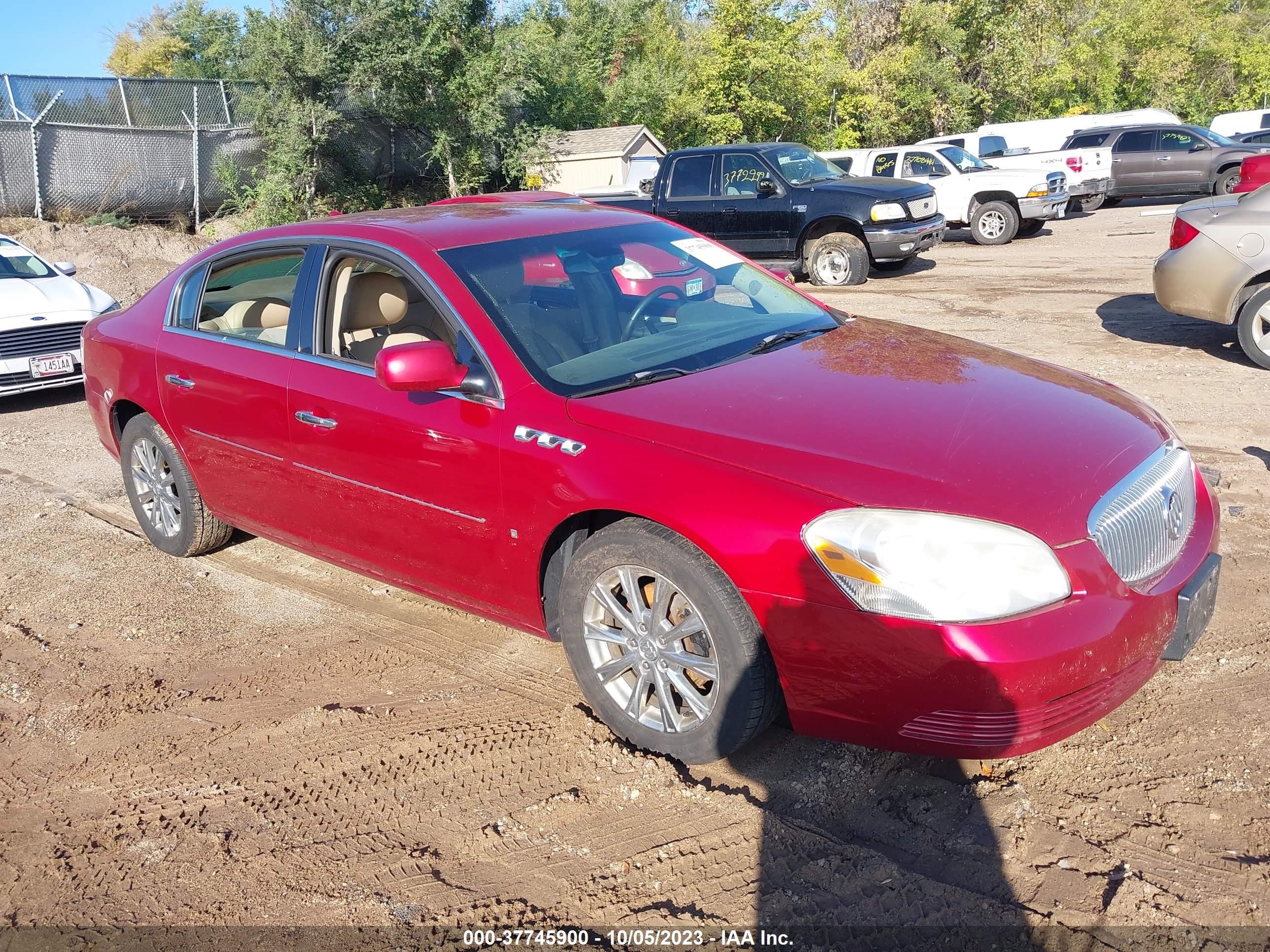 BUICK LUCERNE 2009 1g4hd57m69u136969