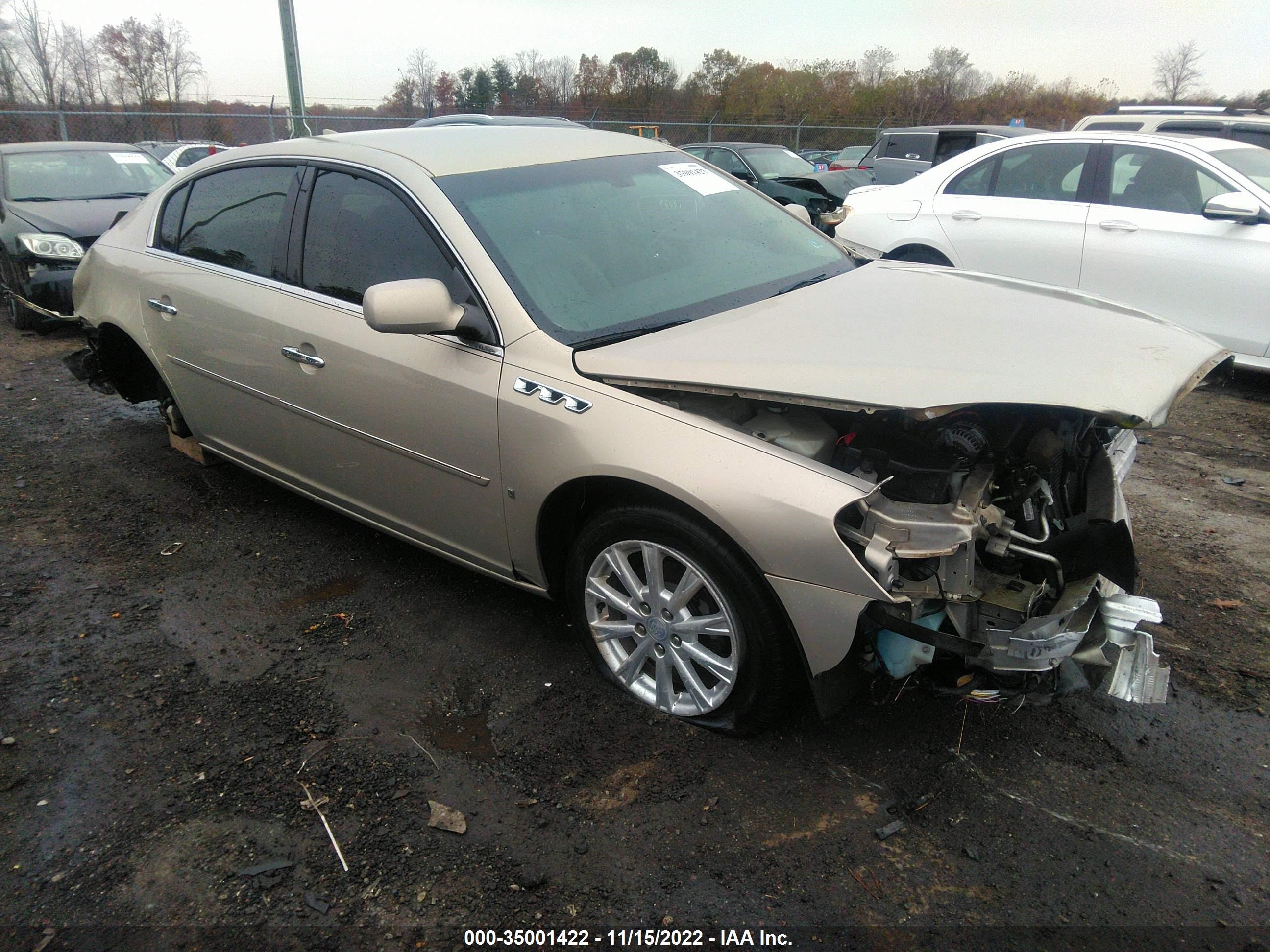 BUICK LUCERNE 2009 1g4hd57m99u137534