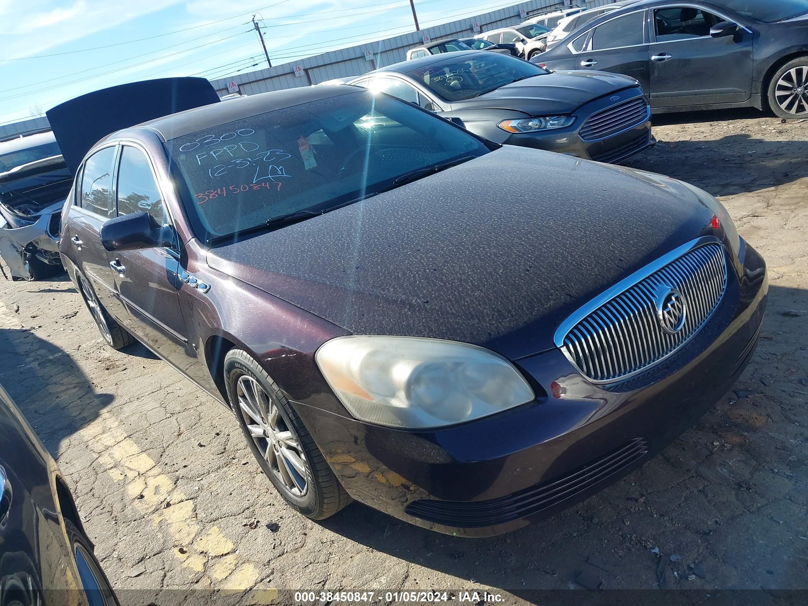 BUICK LUCERNE 2009 1g4hd57mx9u140300