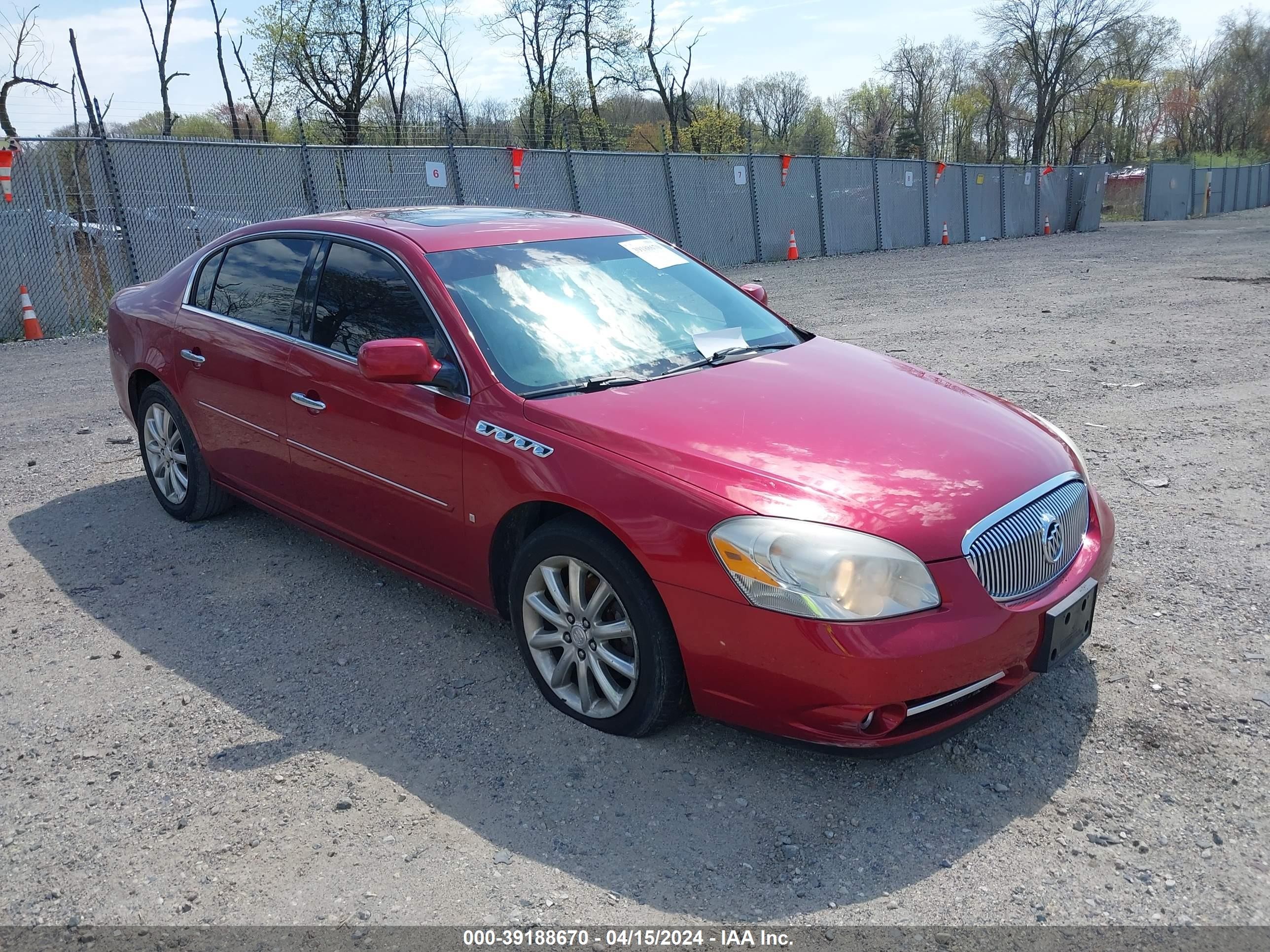 BUICK LUCERNE 2008 1g4he57y78u134145